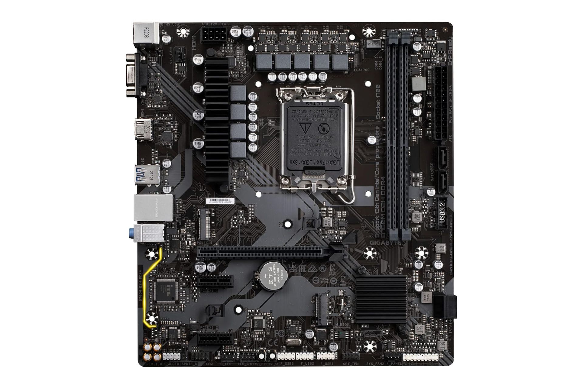 مادربرد گیگابایت GIGABYTE B760M D2H DDR4 (rev. 1.0)