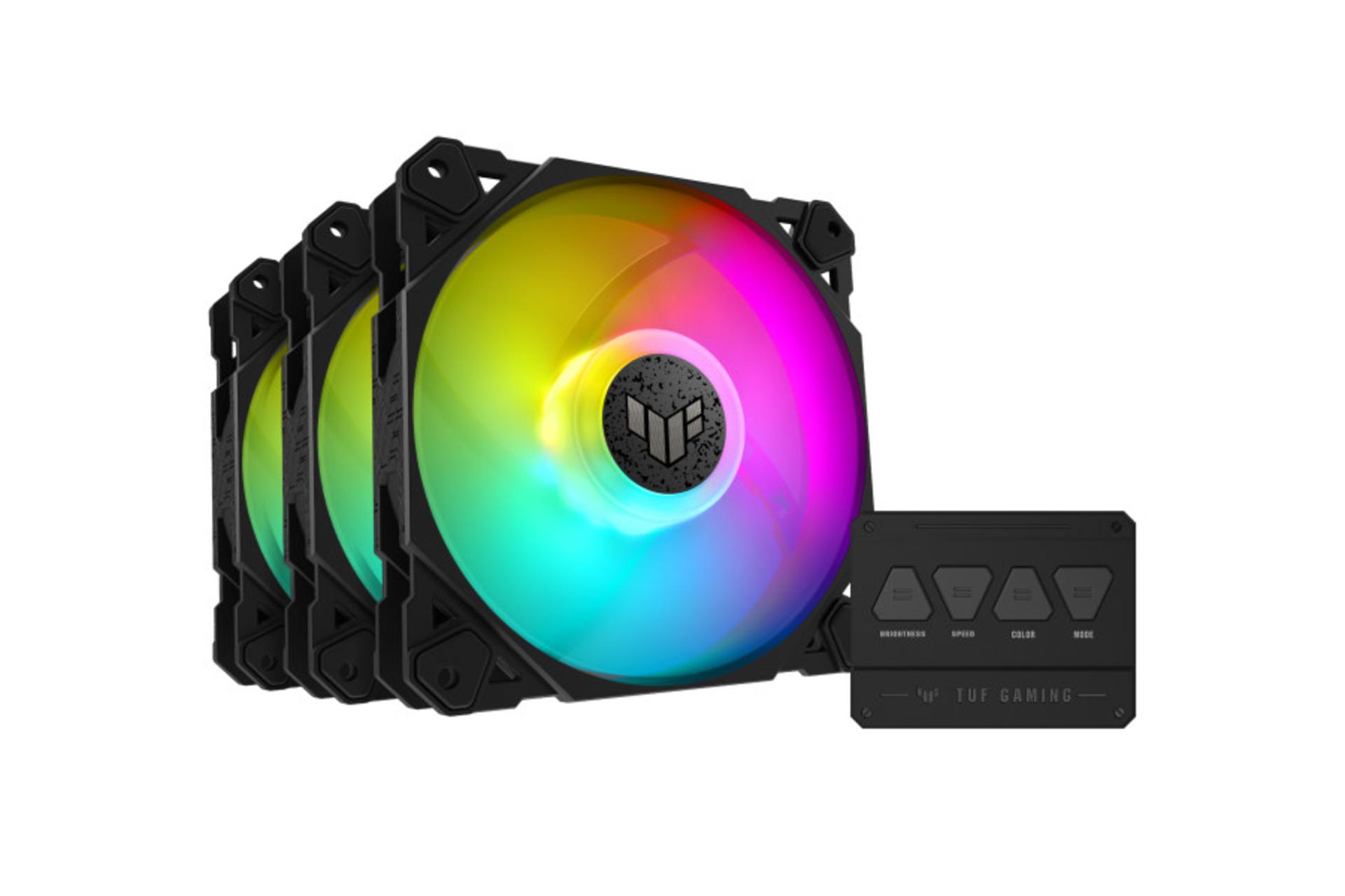 فن کیس ایسوس TUF Gaming TF120 ARGB همراه هاب