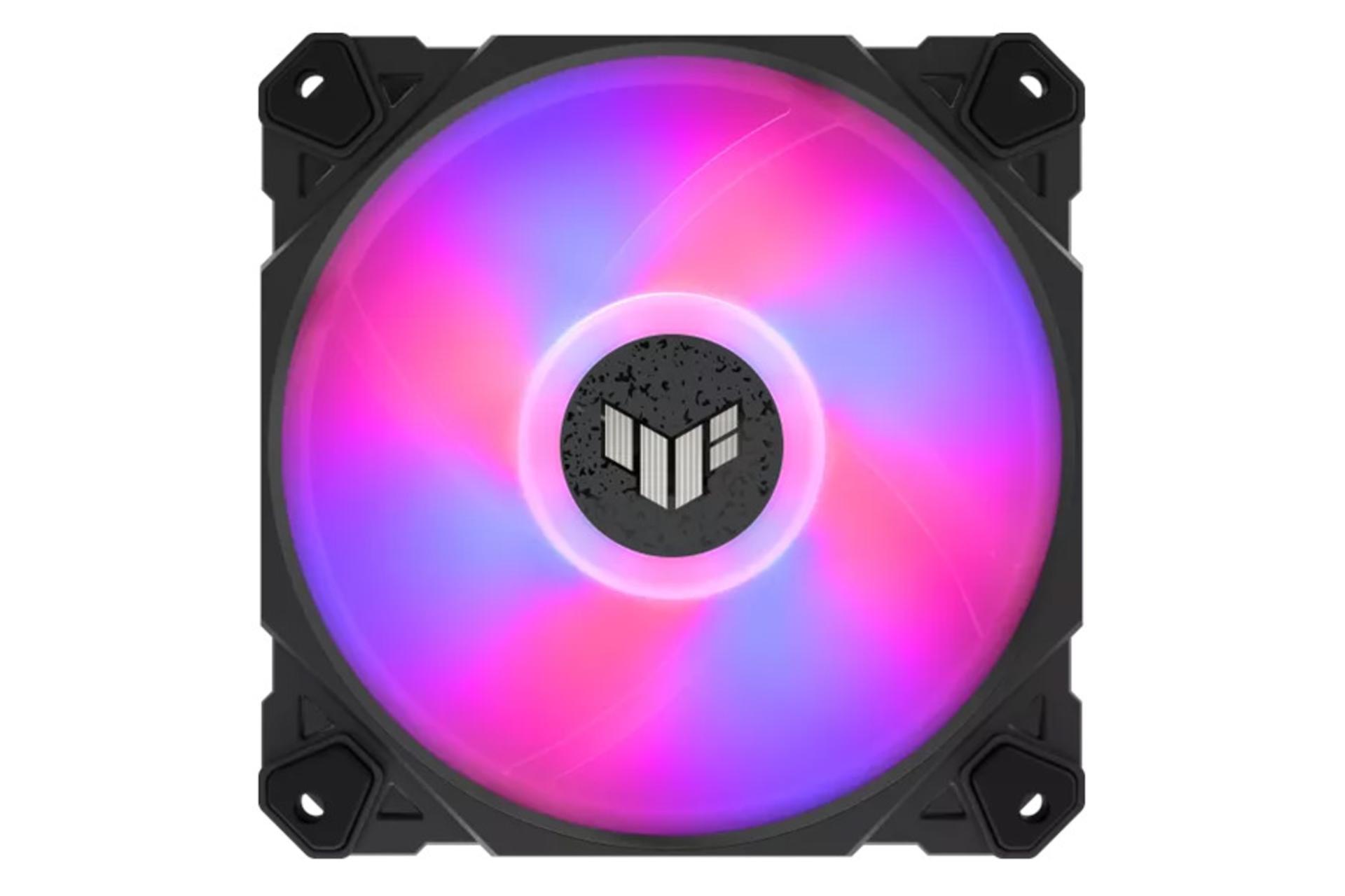 نمای روبرو فن کیس ایسوس TUF Gaming TF120 ARGB