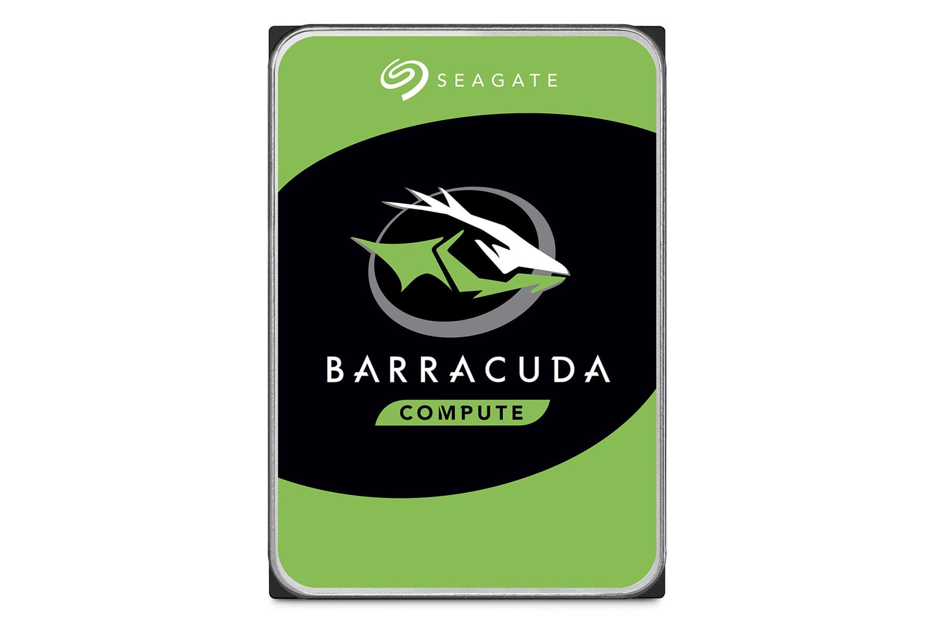 نمای روبرو هارد دیسک سیگیت BarraCuda ST2000DM008 ظرفیت 2 ترابایت