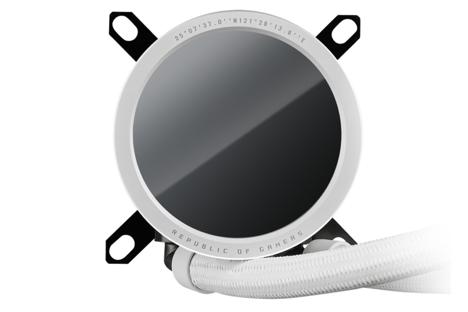 پمپ خنک کننده مایع ایسوس ROG RYUO III 360 ARGB WHITE EDITION