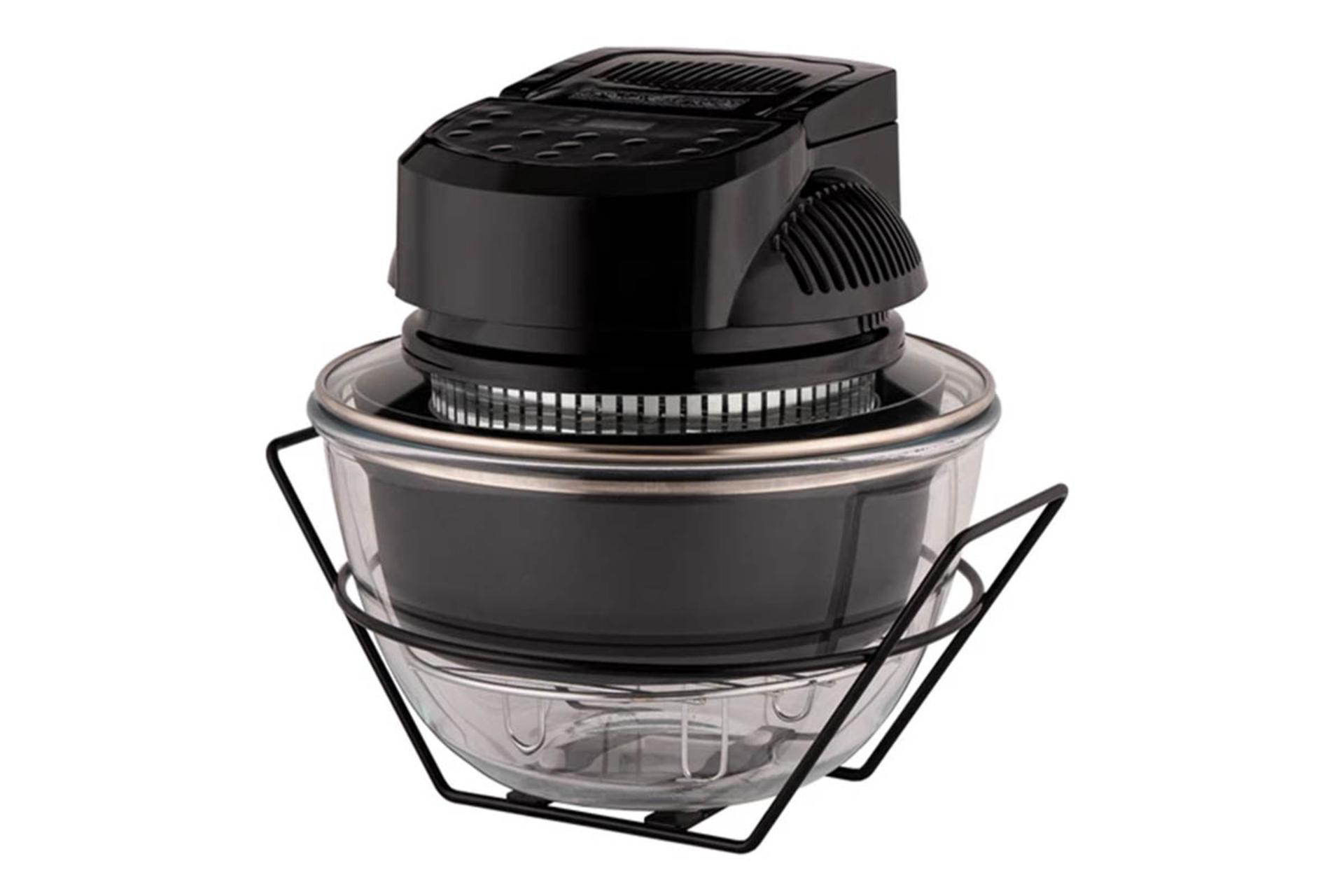 سرخ کن و هواپز بلندا HD131A رنگ مشکی نمای جلو