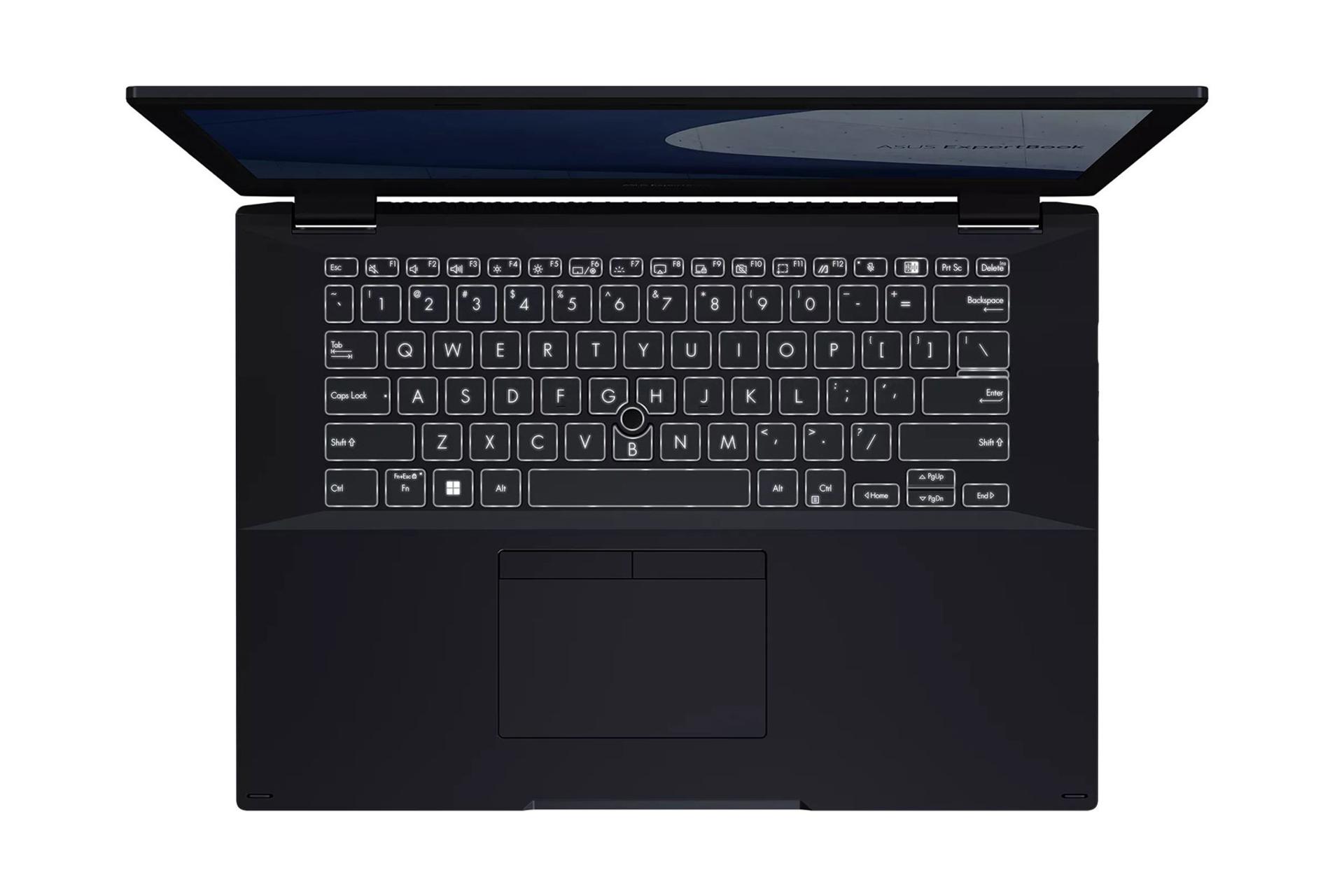 لپ تاپ ایسوس ASUS ExpertBook B2 B2402C نمای بالا
