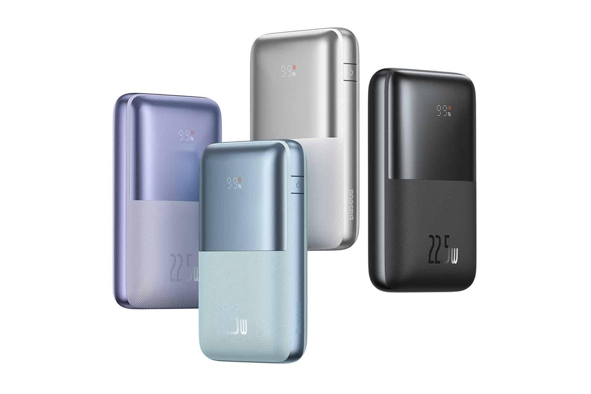 پاور بانک باسئوس Bipow Pro Digital Display با ظرفیت 20000 میلی‌آمپر ساعت