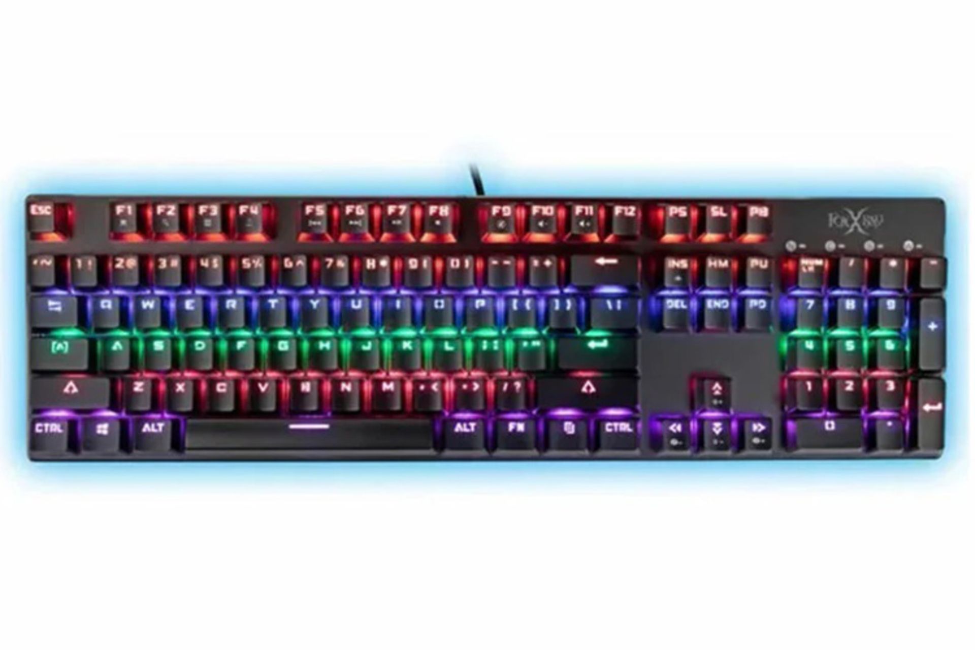 نمای روبرو کیبورد فاکس ایکس ری FXR-HKM-37 Secret