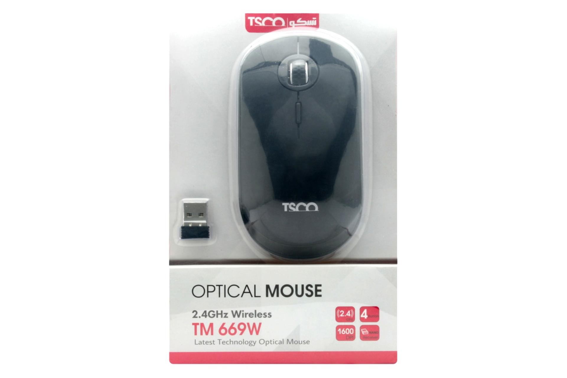 جعبه ماوس تسکو Tsco TM 669W