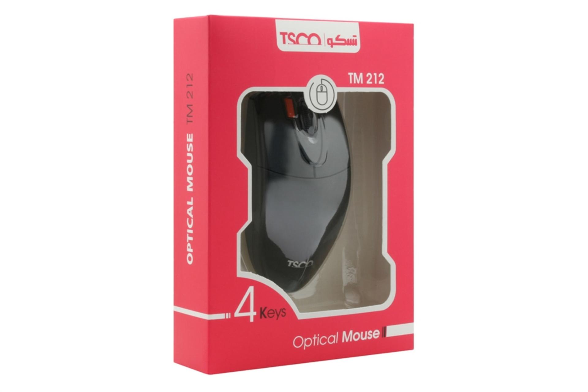 جعبه ماوس تسکو Tsco TM 212