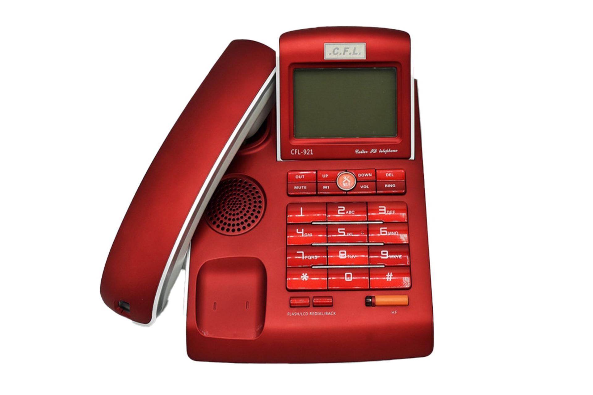 تلفن سی اف ال CFL-921 قرمز