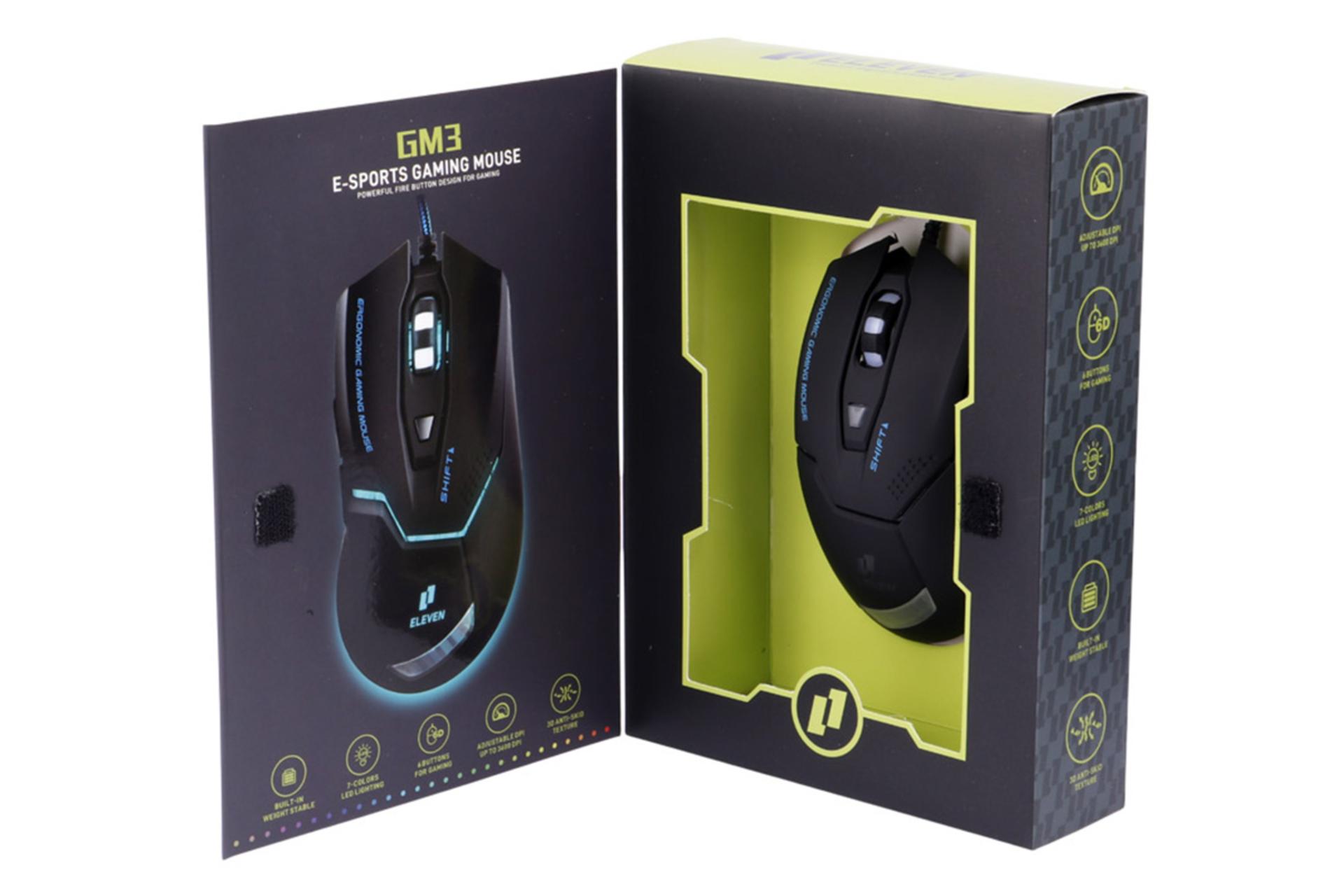 جعبه ماوس الون Eleven GM3