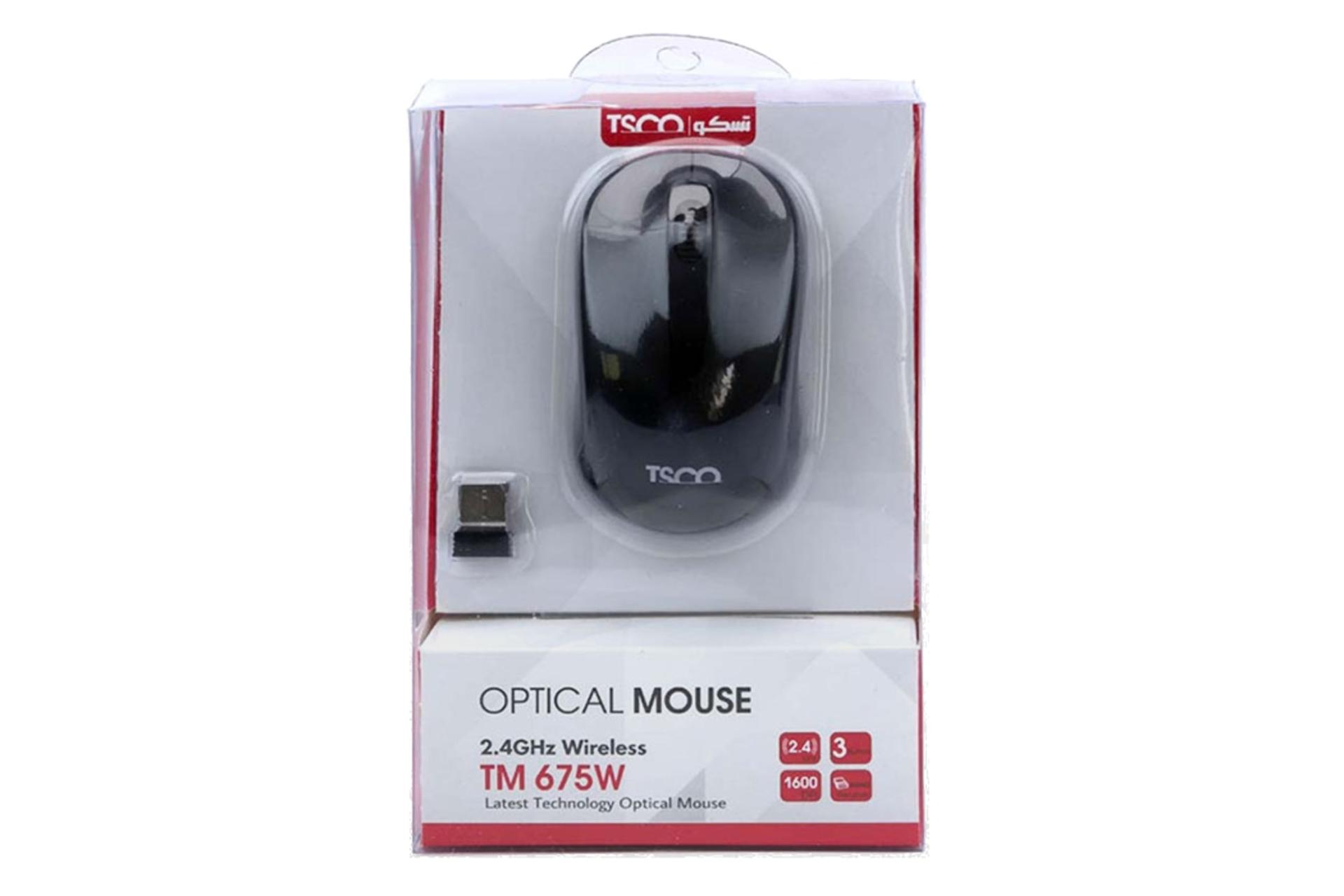 جعبه ماوس تسکو Tsco TM 675W