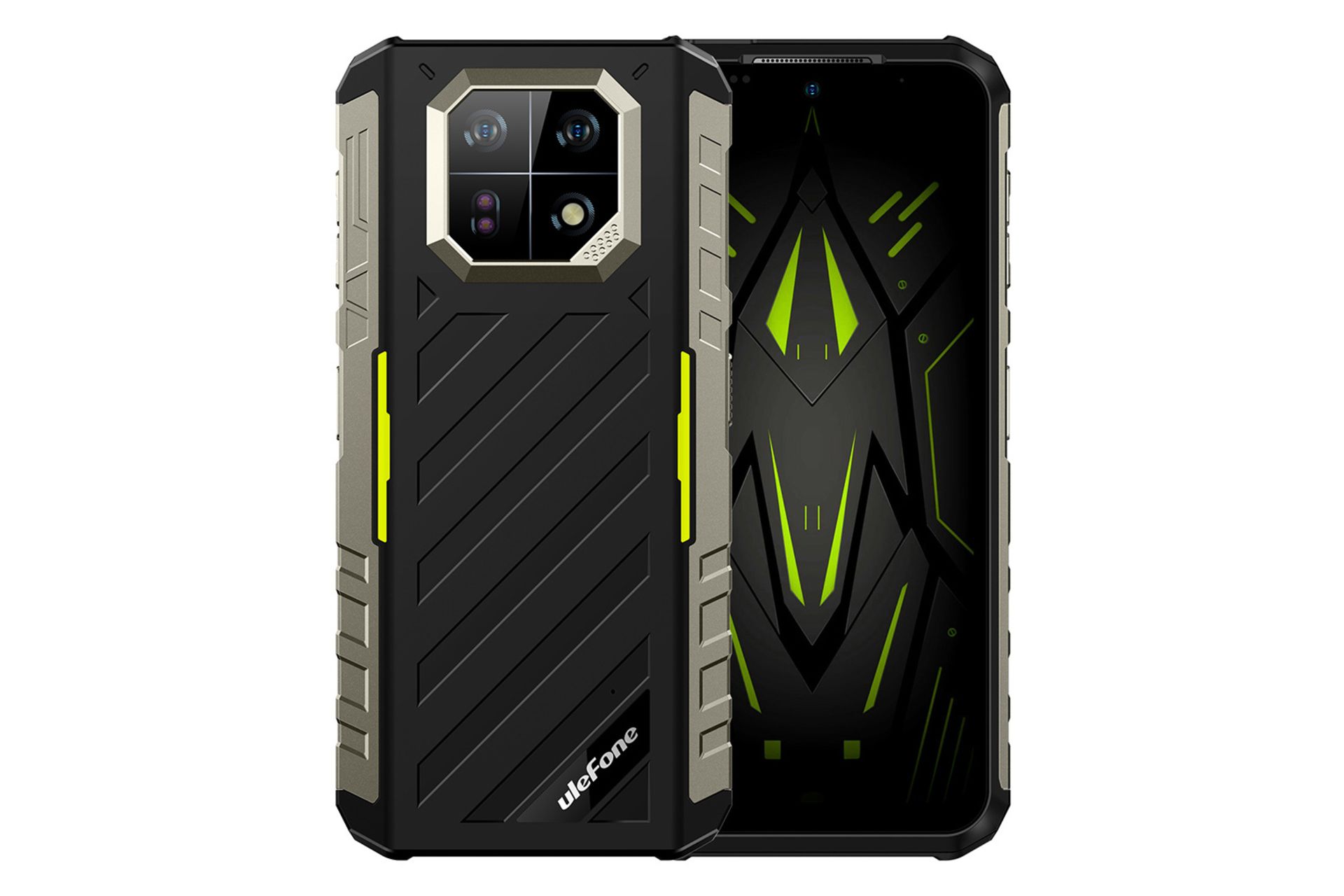 گوشی موبایل آرمور 22 یولفون / Ulefone Armor 22 مشکی و سبز