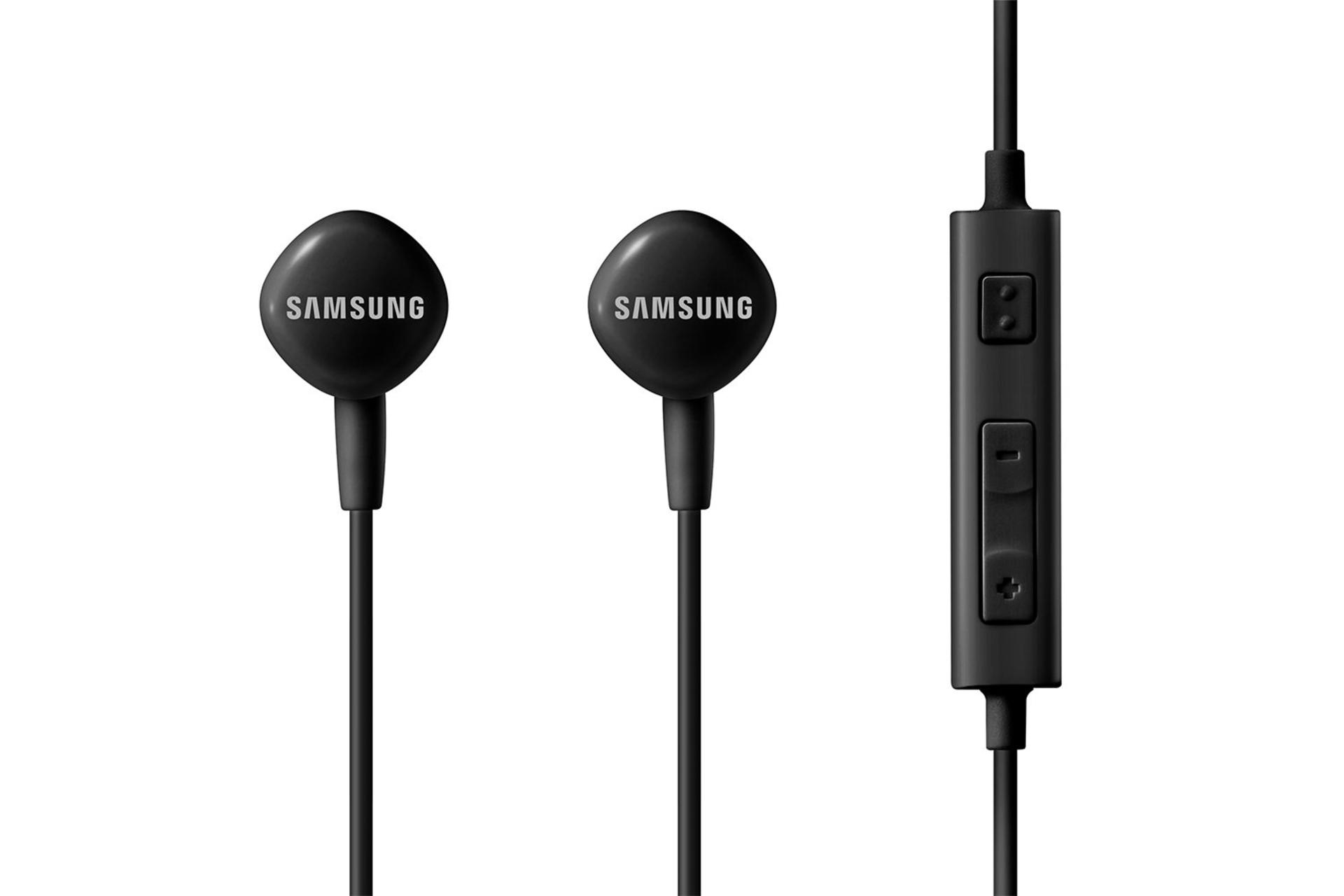 هدزفری سامسونگ Samsung EO-HS130DBEG نمای  گوشی ها دکمه کنترل صدا / سامسونگ EO-HS130DBEG 