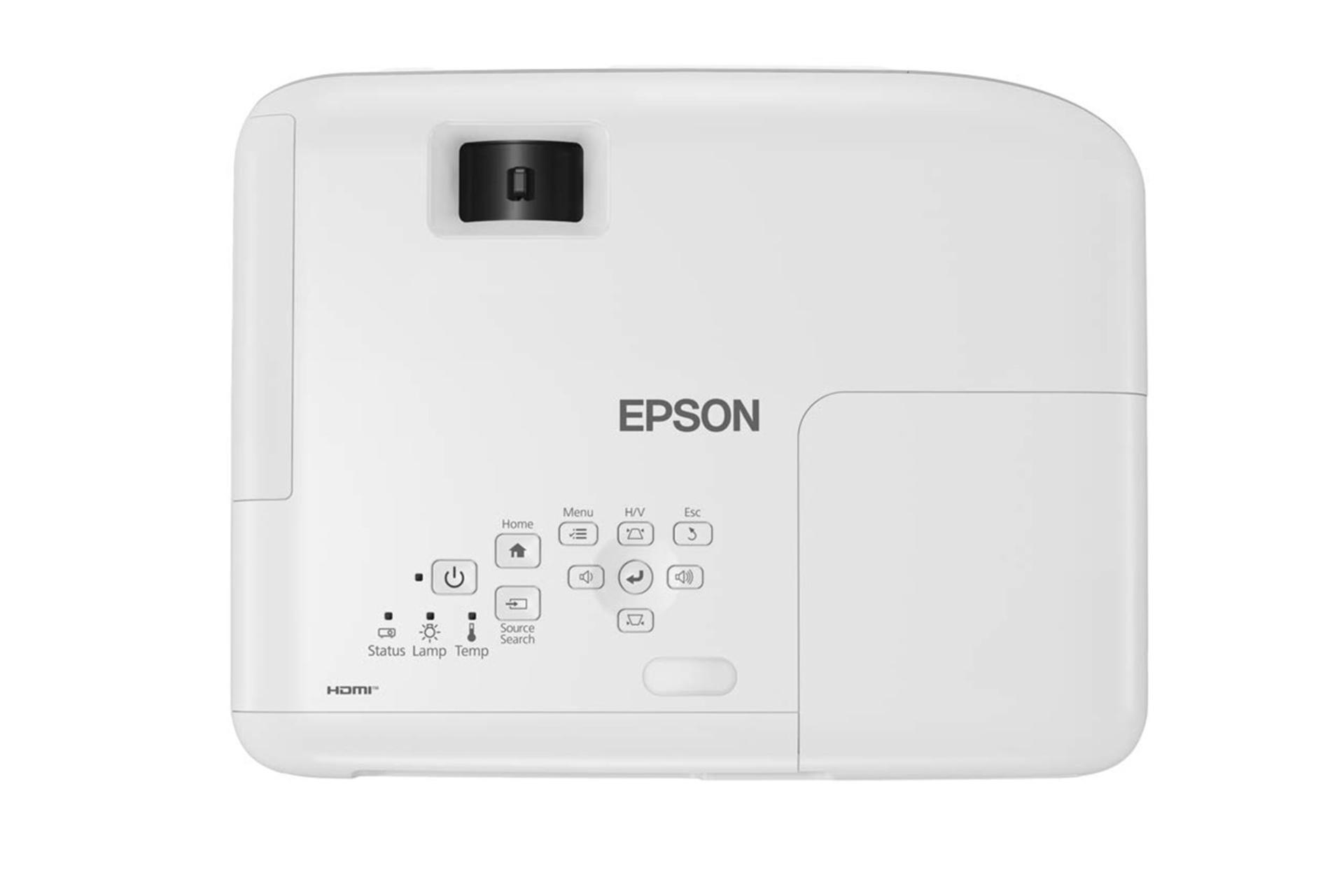 ویدیو پروژکتور اپسون Epson EB-E01 نمای بالا