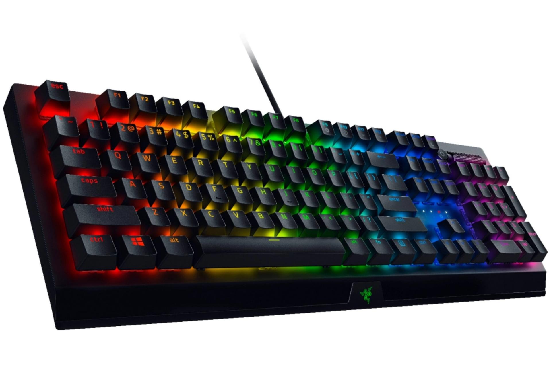 کیبورد گیمینگ ریزر BLACKWIDOW V3 بدون استراحتگاه