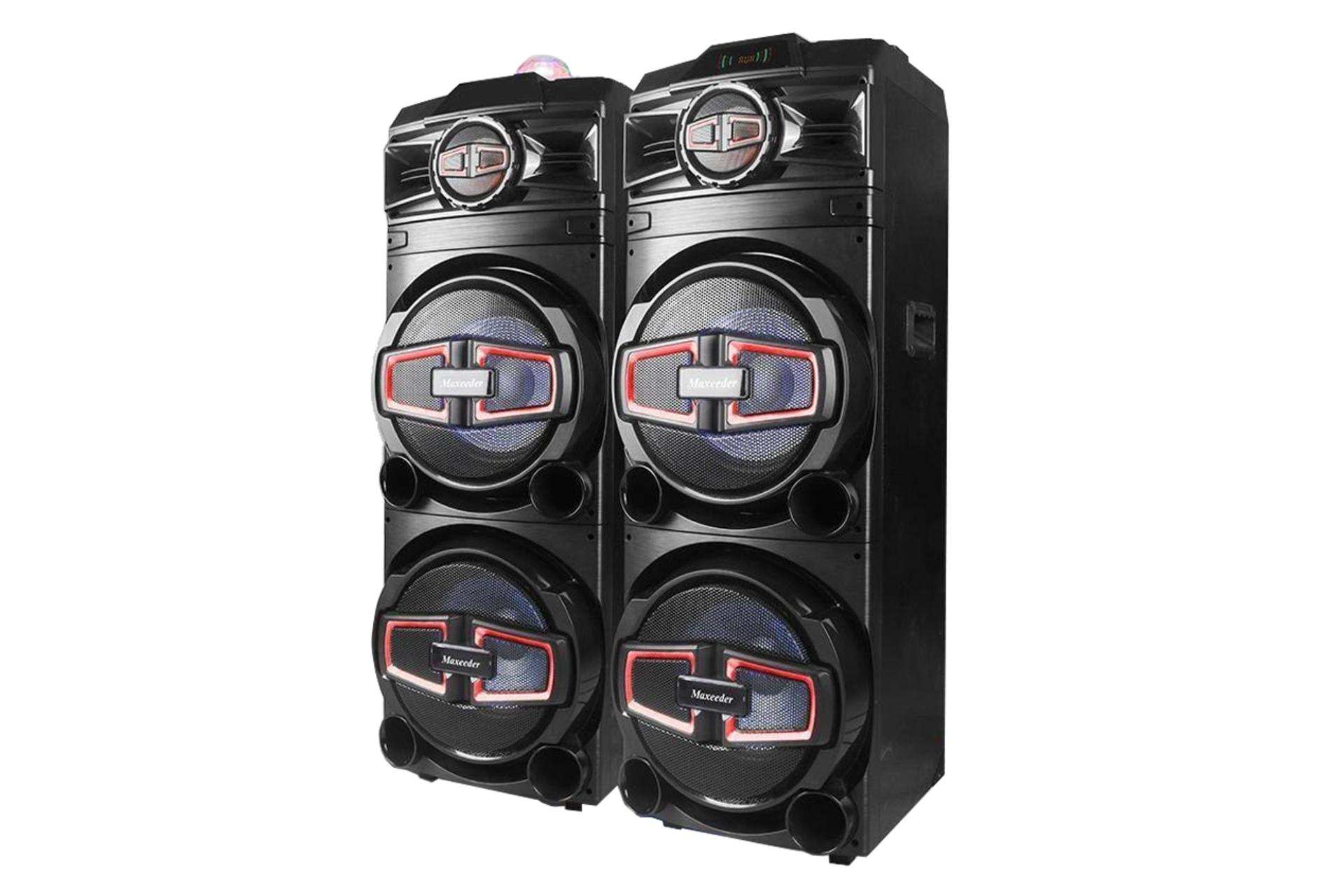 ابعاد اسپیکر مکسیدر Maxeeder MX-DJ215 AL-252AP