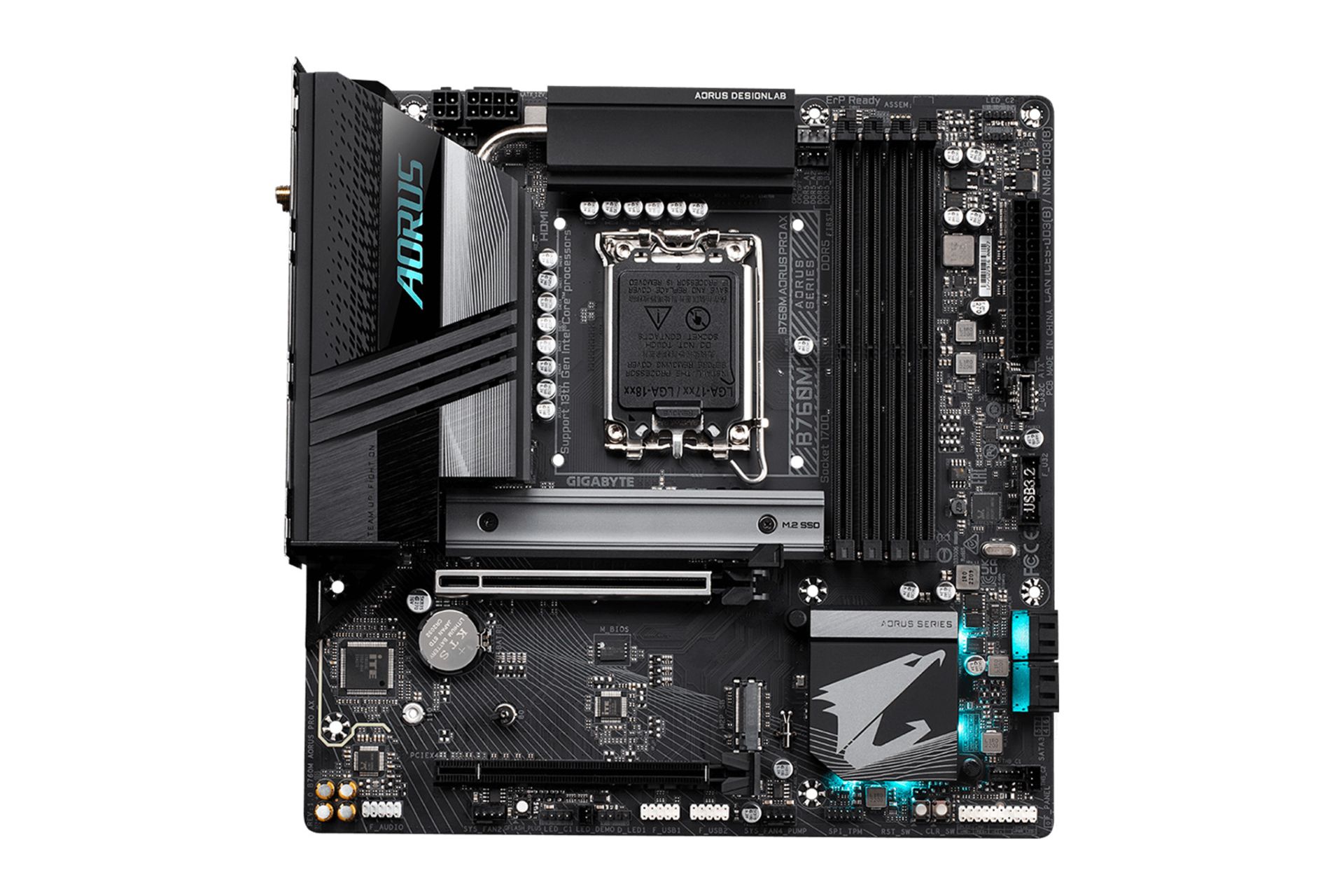 مادربرد گیگابایت GIGABYTE B760M AORUS PRO AX (rev. 1.x)