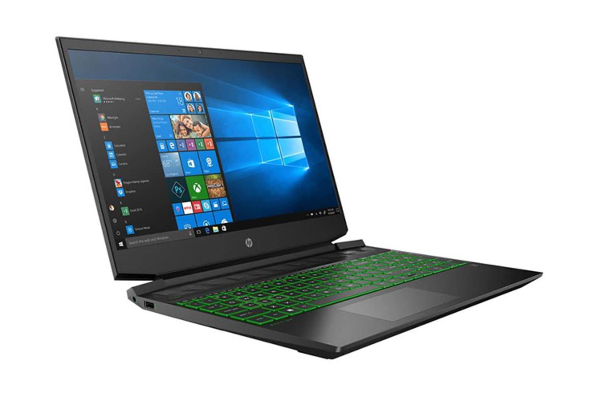 لپ تاپ اچ پی HP Pavilion Gaming 15-ec2345nw نمای چپ