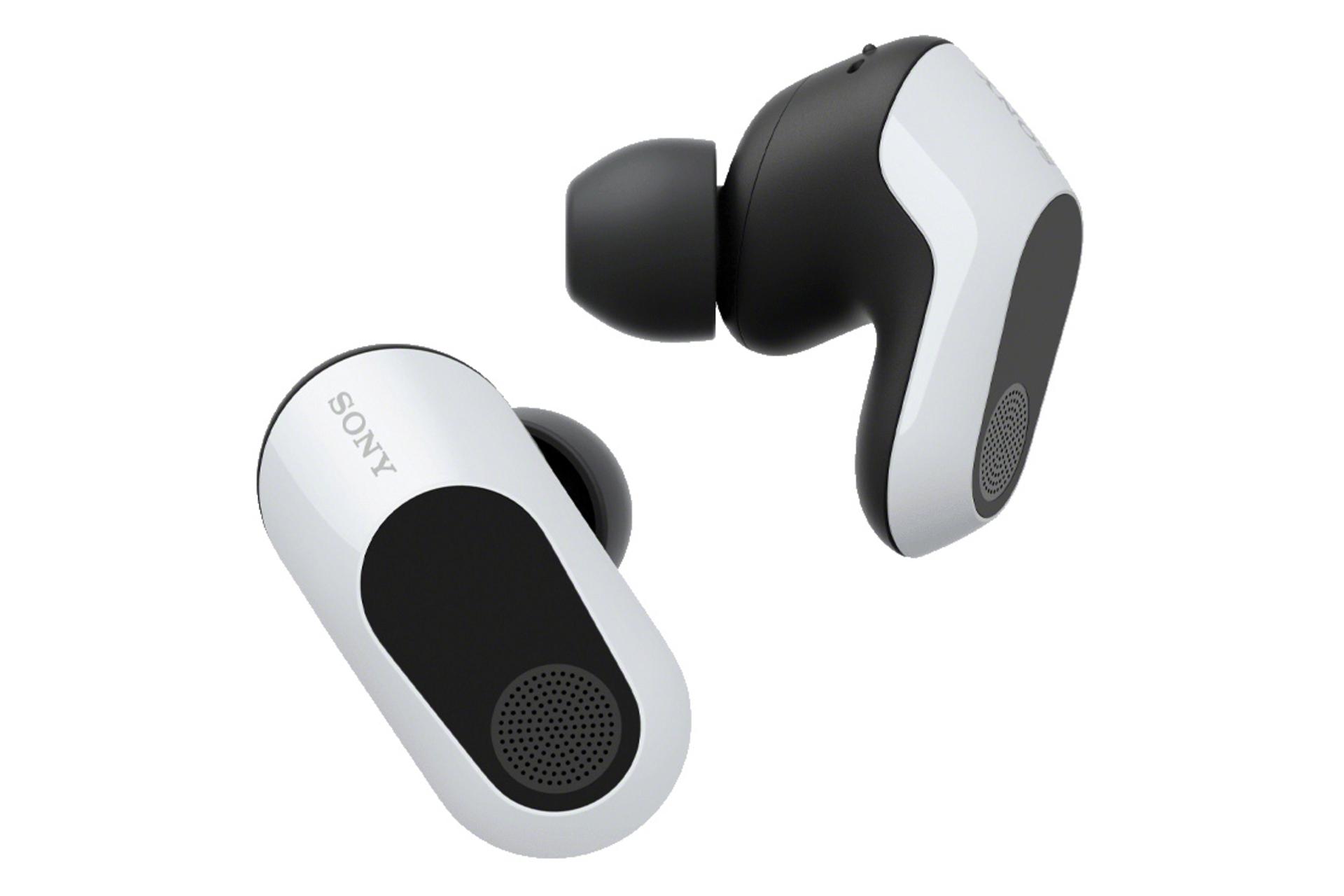 نمای جانبی ایرباد بی سیم سونی Sony INZONE Buds سفید