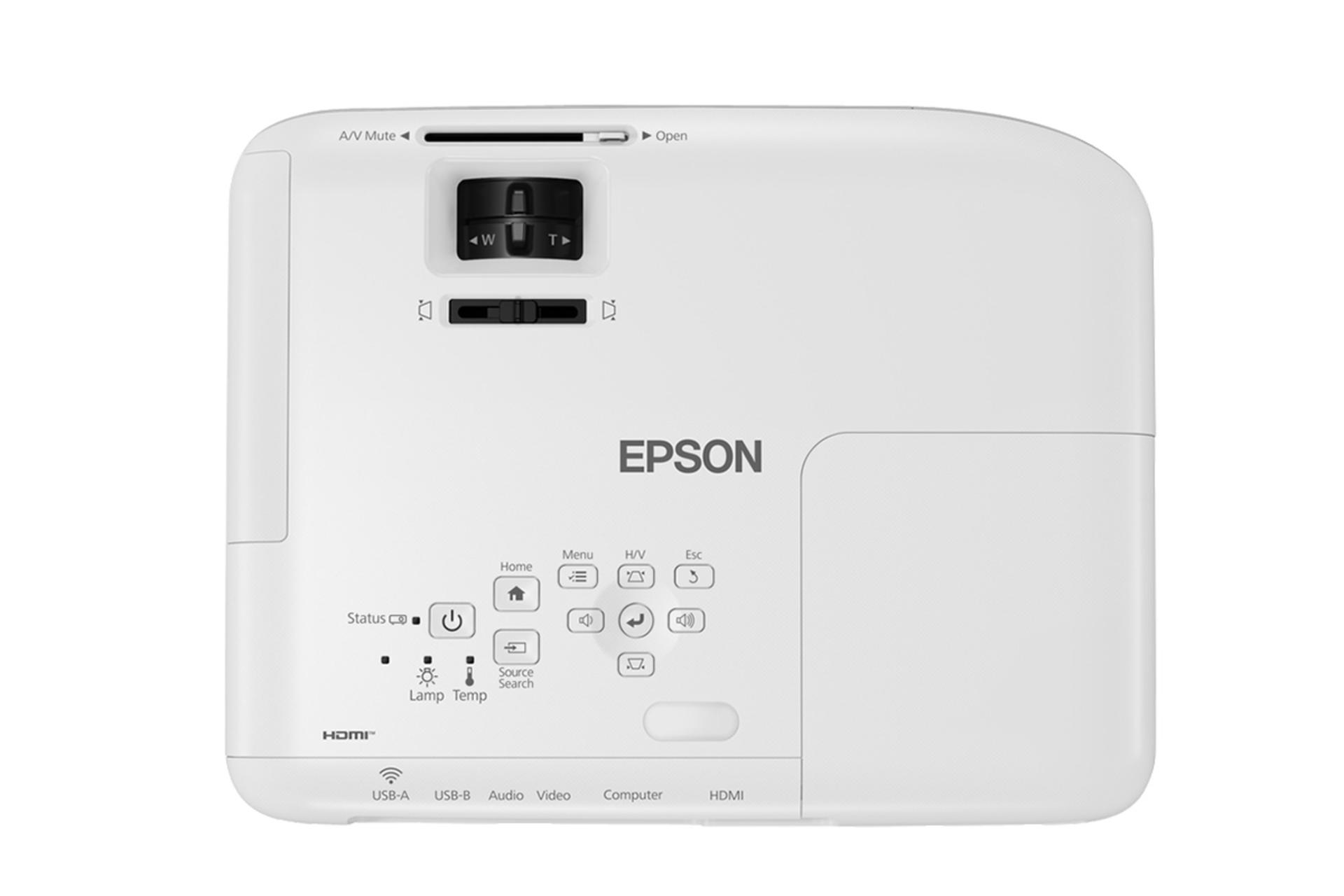 ویدیو پروژکتور اپسون Epson EB-W06 نمای بالا