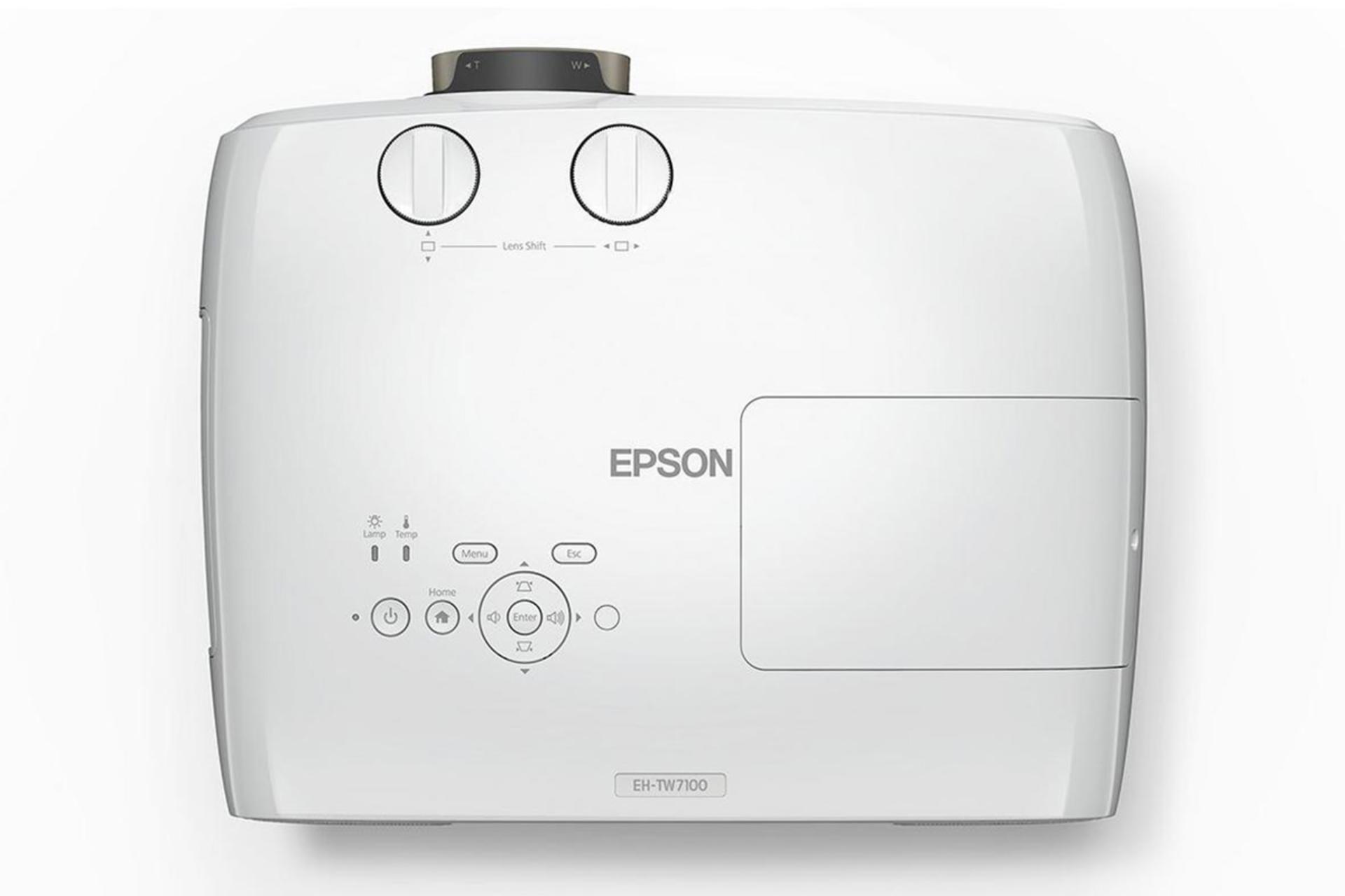 ویدیو پروژکتور اپسون Epson EH-TW7100 نمای بالا
