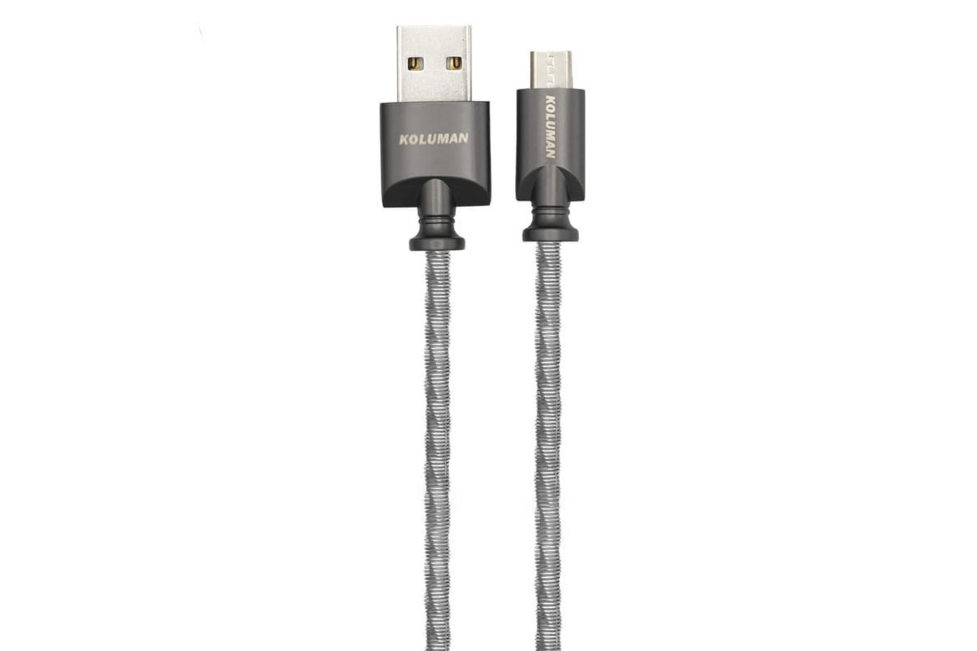 کابل شارژ USB کلومن Type-A به Micro-USB مدل KD-21 با طول 1 متر