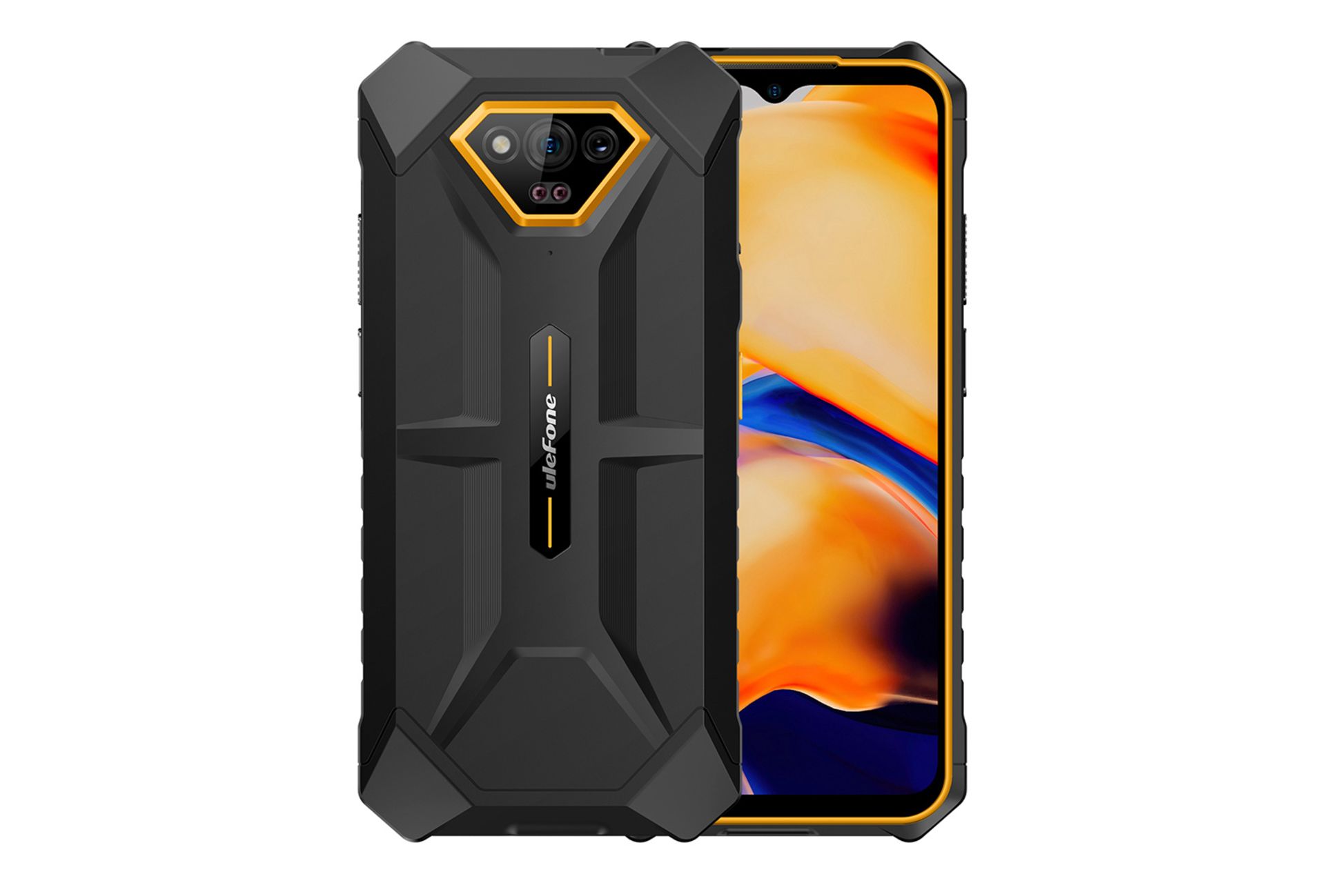گوشی موبایل آرمور X13 یولفون / Ulefone Armor X13 مشکی و نارنجی