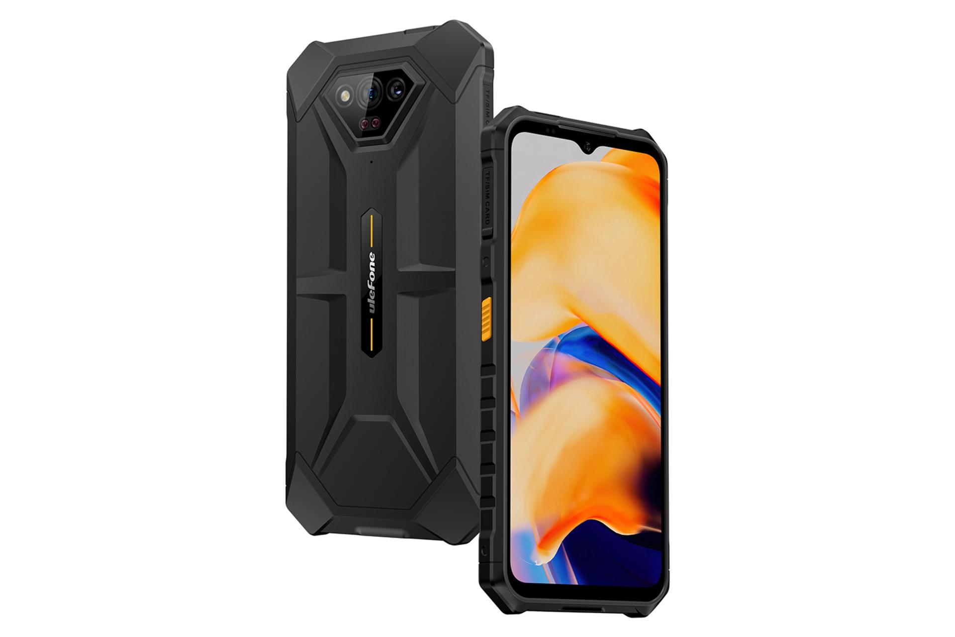 نمای کناری گوشی موبایل آرمور X13 یولفون / Ulefone Armor X13 مشکی