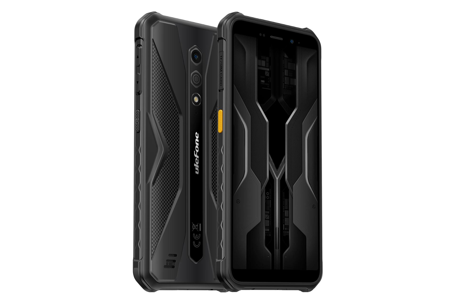 نمای کناری گوشی موبایل آرمور X12 پرو یولفون / Ulefone Armor X12 Pro مشکی