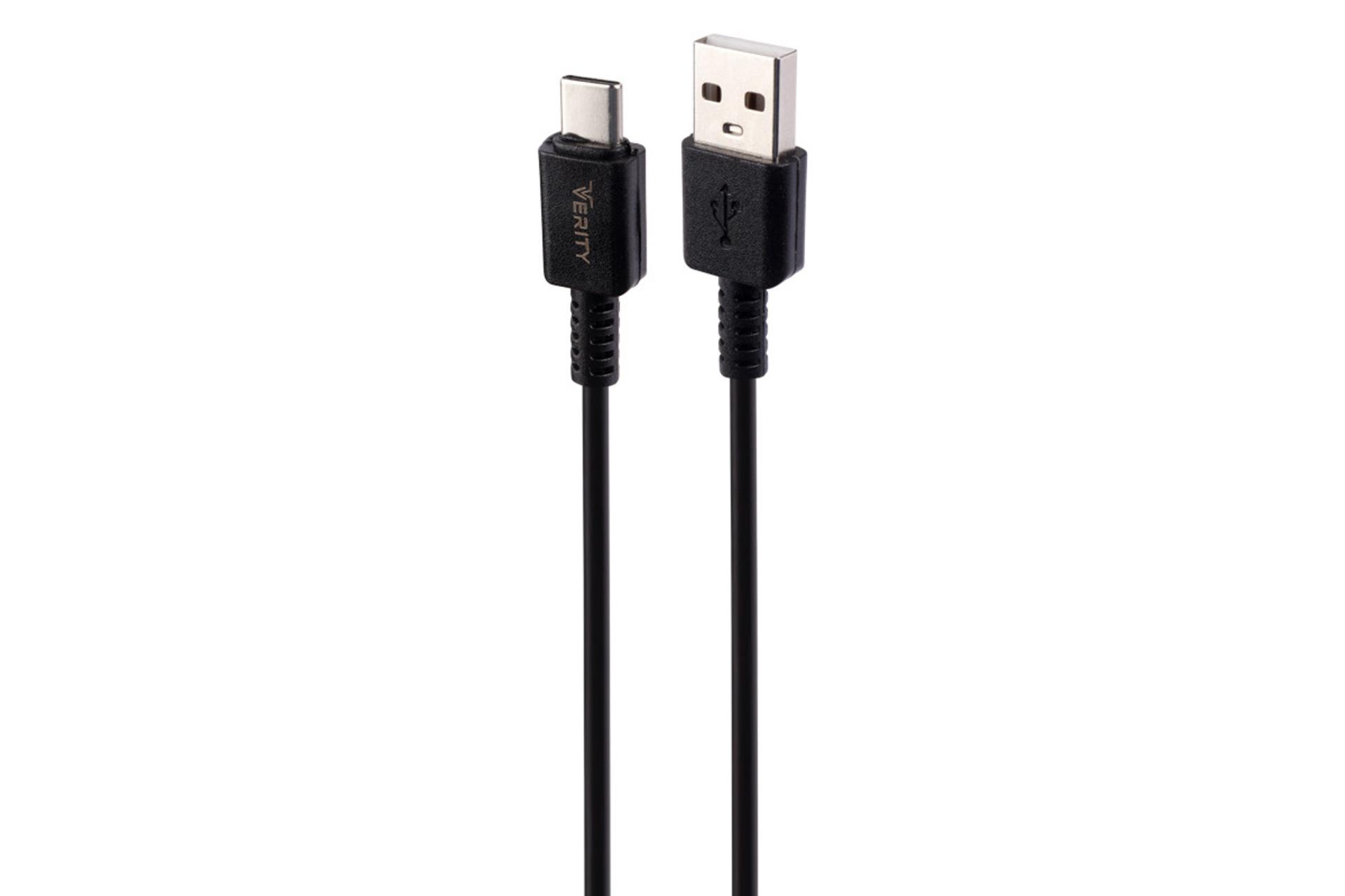 کابل شارژ USB وریتی Type-A به Type-C مدل CB3151T با طول 1 متر