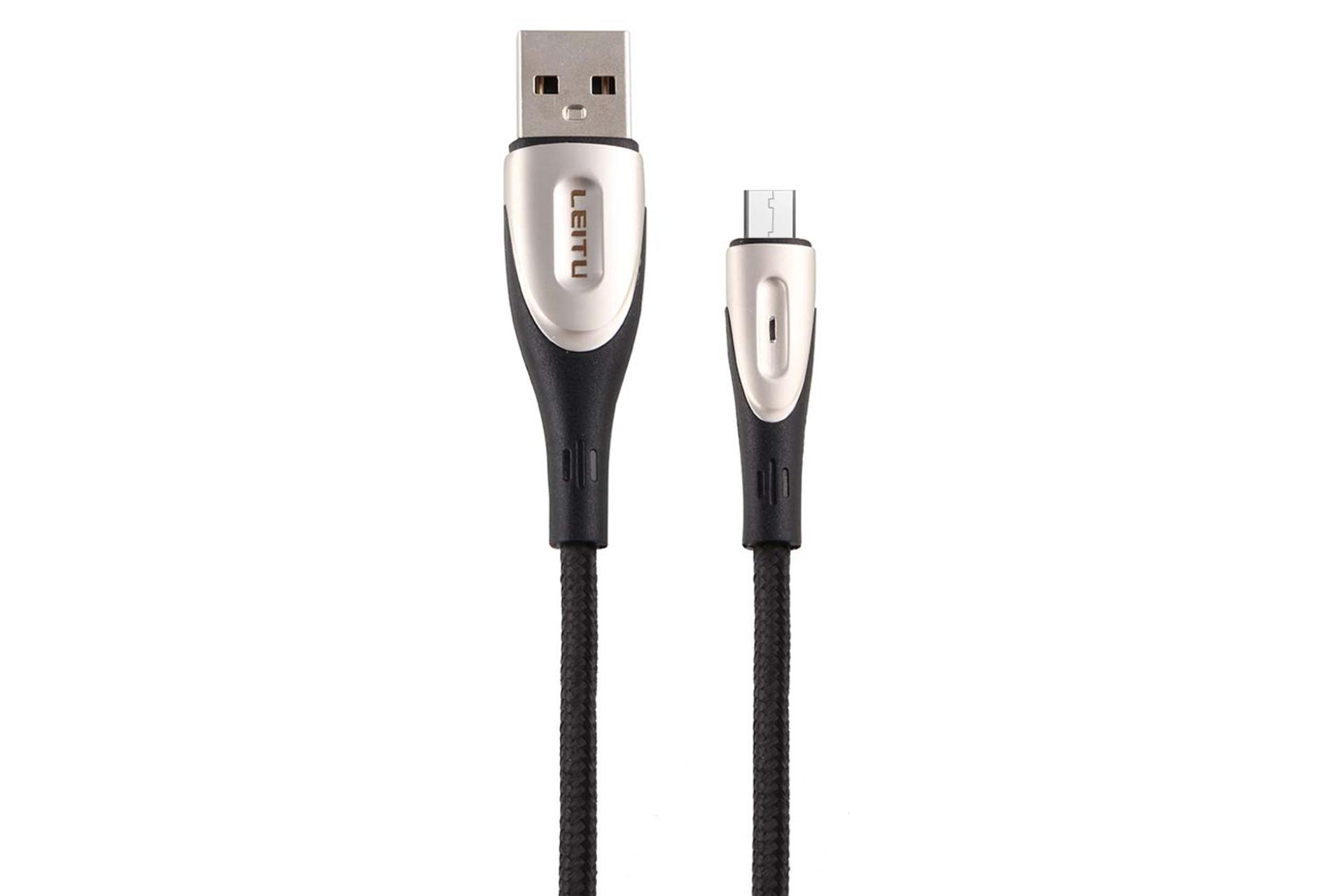 کابل شارژ USB لیتو Type-A به Micro-USB مدل LD-14 با طول 1 متر