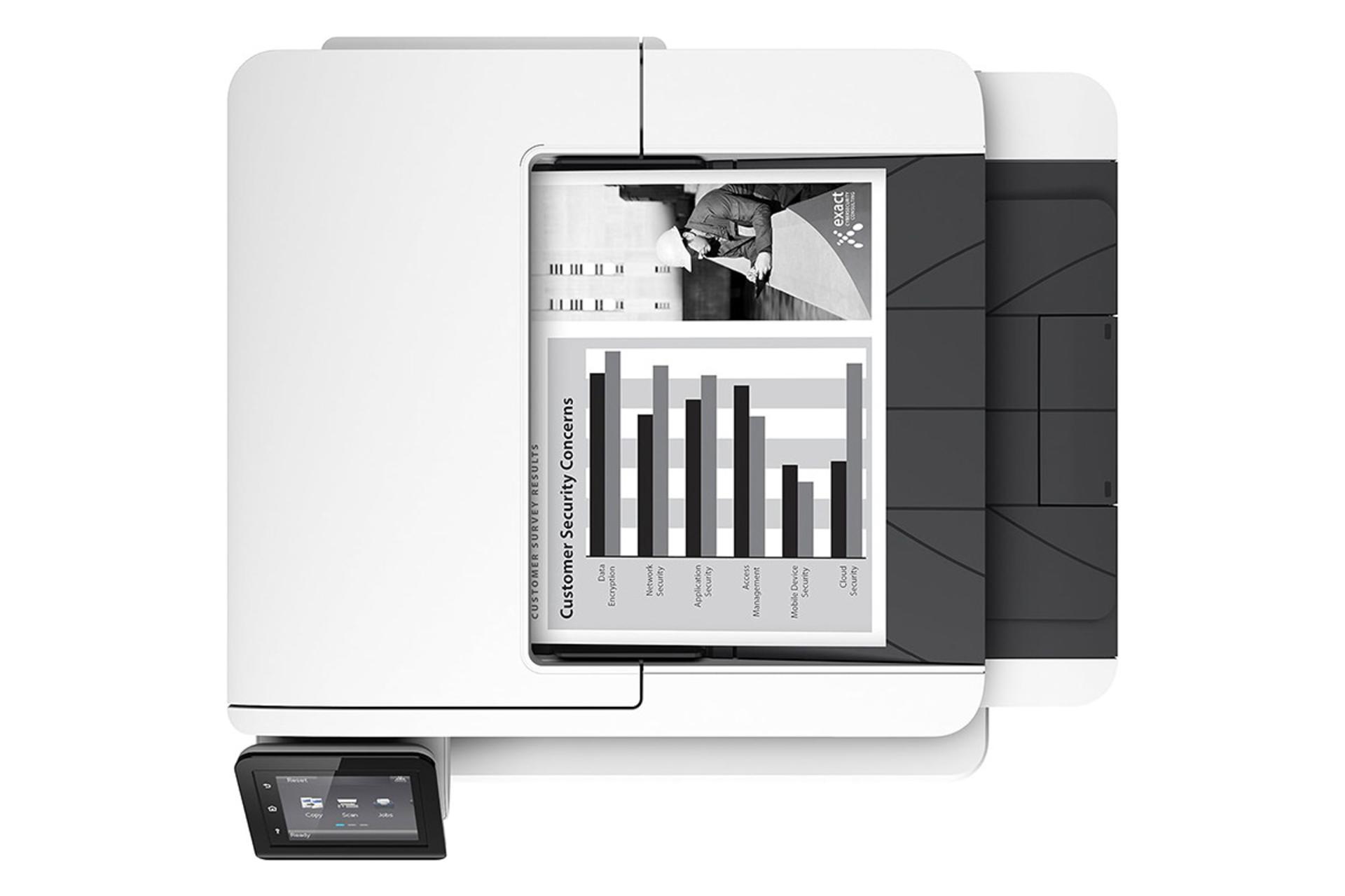 پرینتر اچ پی HP LaserJet Pro M426dw نمای بالا