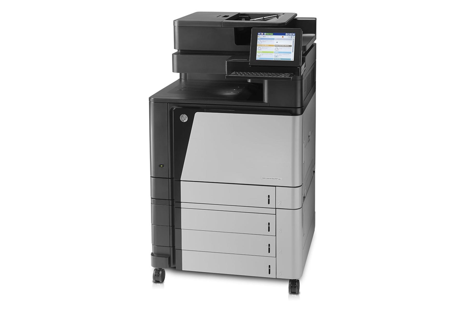 پرینتر اچ پی HP Color LaserJet Enterprise flow MFP M880z نمای جلو