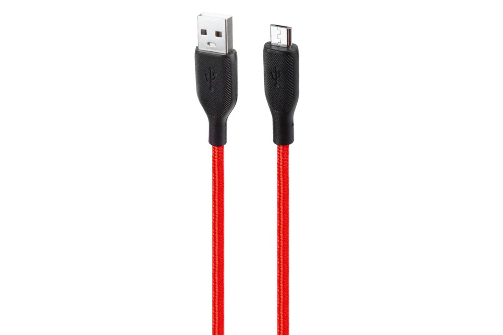 کابل شارژ USB وریتی Type-A به Micro-USB مدل CB3148A با طول 1 متر