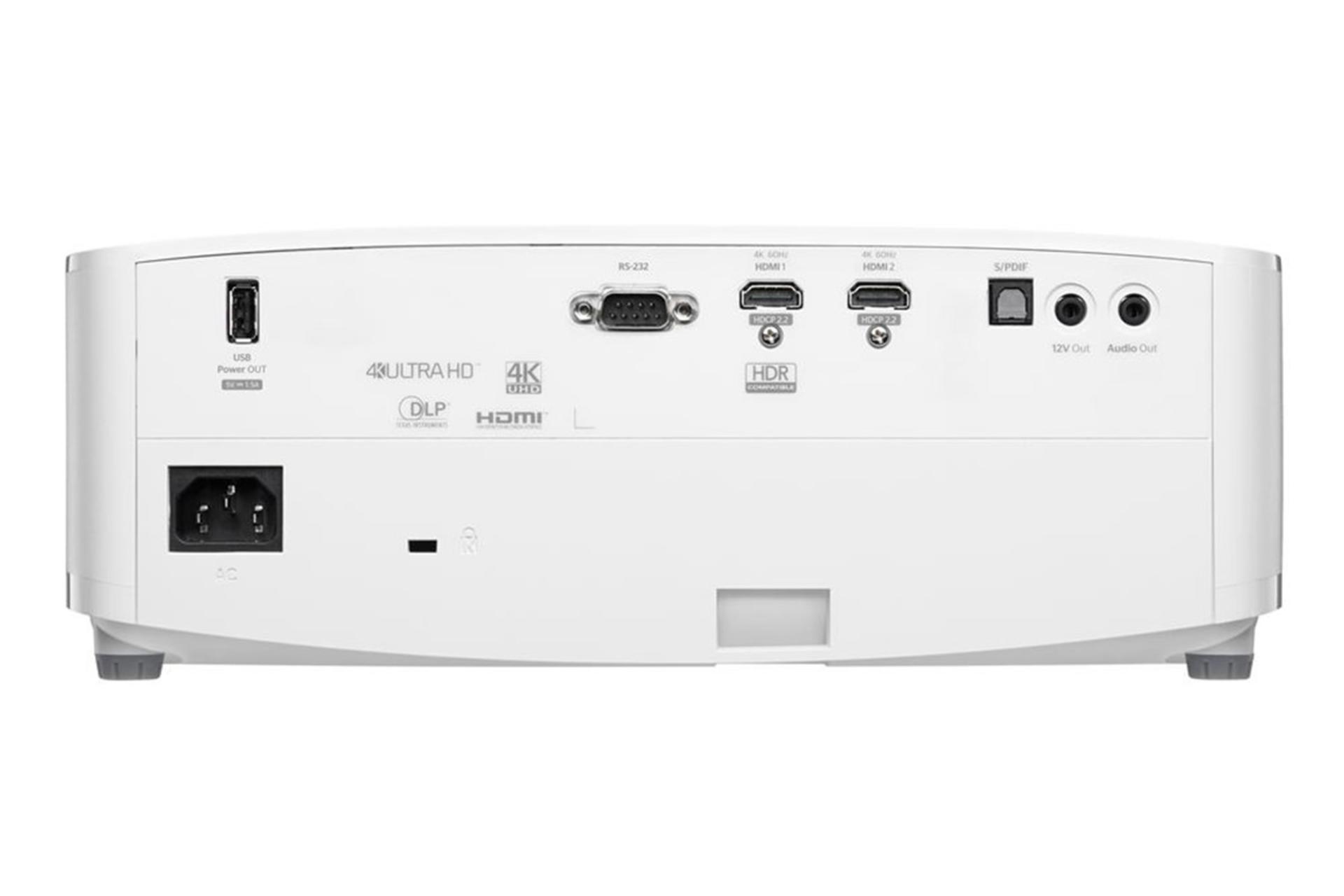ویدیو پروژکتور اوپتوما Optoma UHD35x نمای پشت