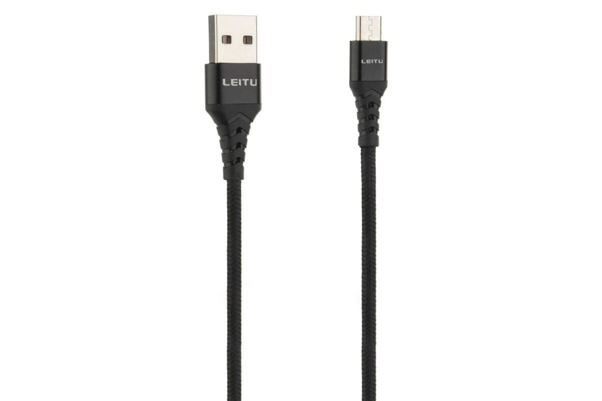 کابل شارژ USB لیتو Type-A به Micro-USB مدل LD-43 با طول 1 متر