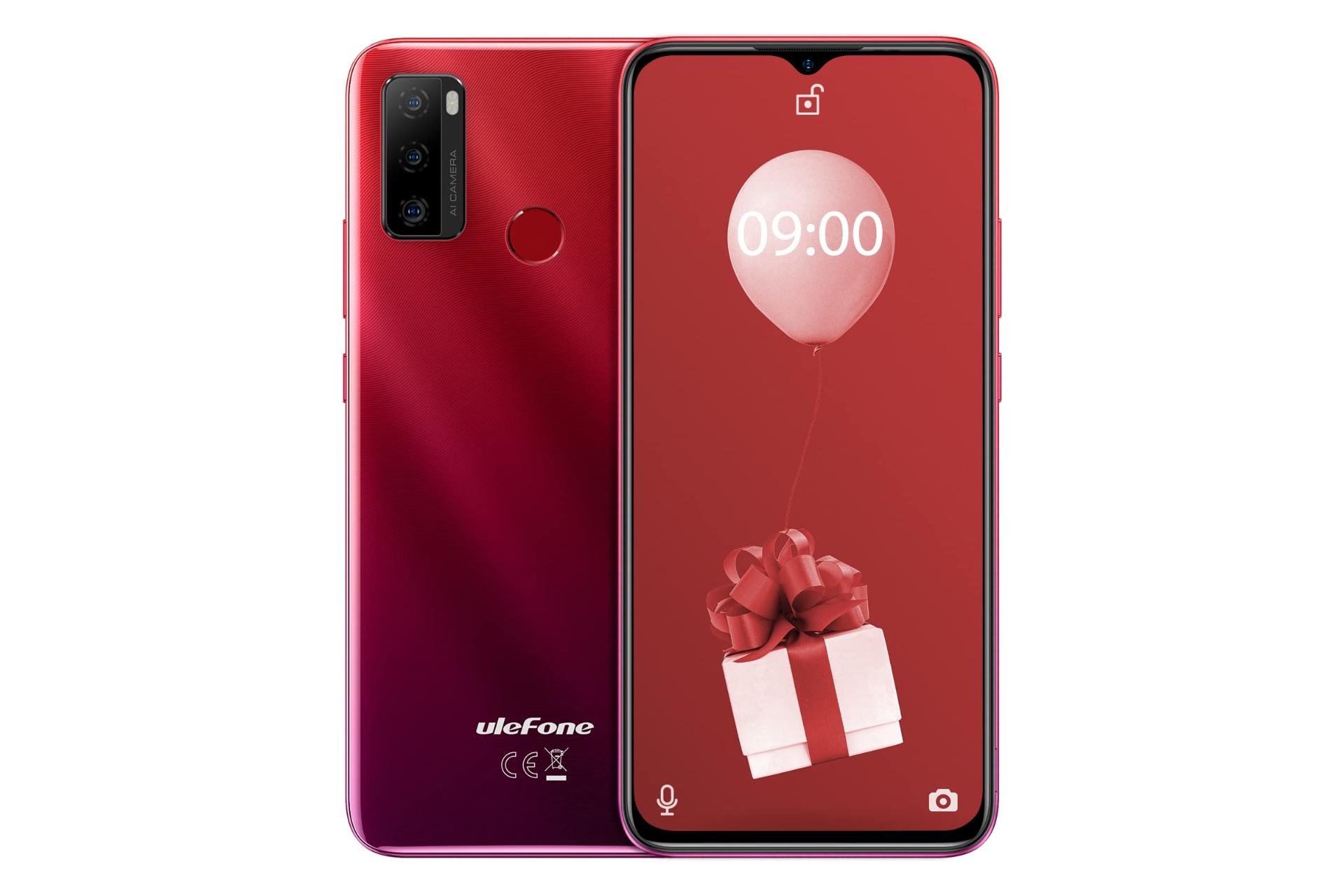 گوشی موبایل یولفون Ulefone Note 10P قرمز