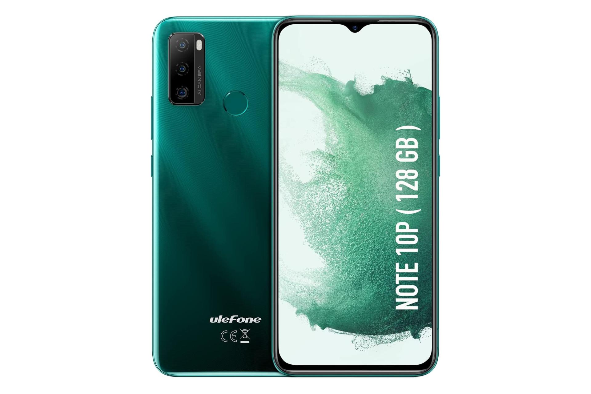 گوشی موبایل یولفون Ulefone Note 10P سبز