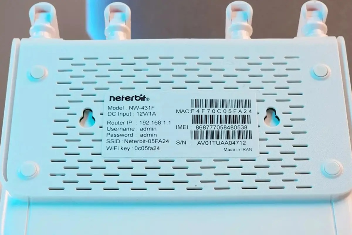  مودم روتر 4G نتربیت NW-431F