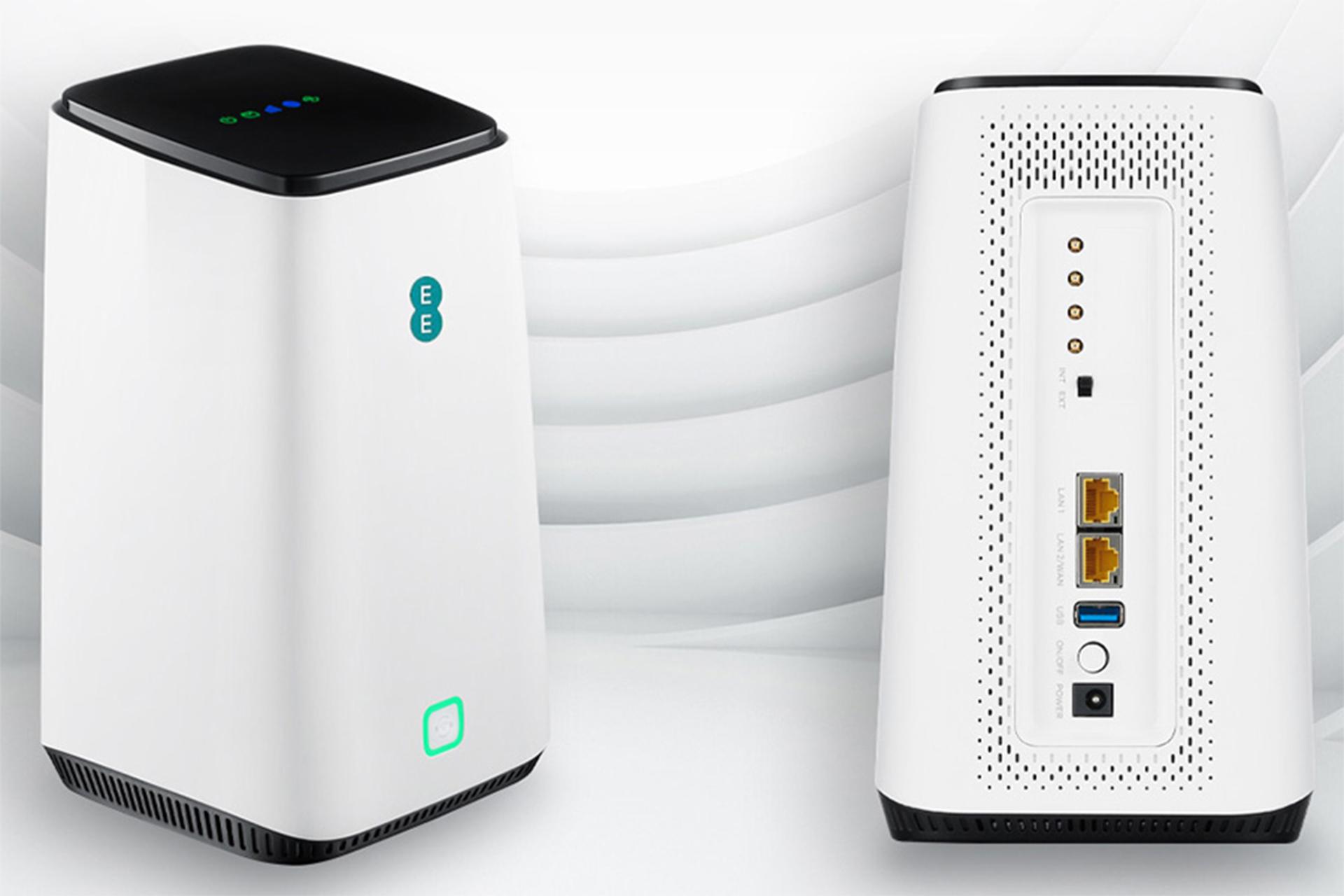 درگاه‌های مودم و روتر سیم‌ کارتی ای ای EE 5GEE