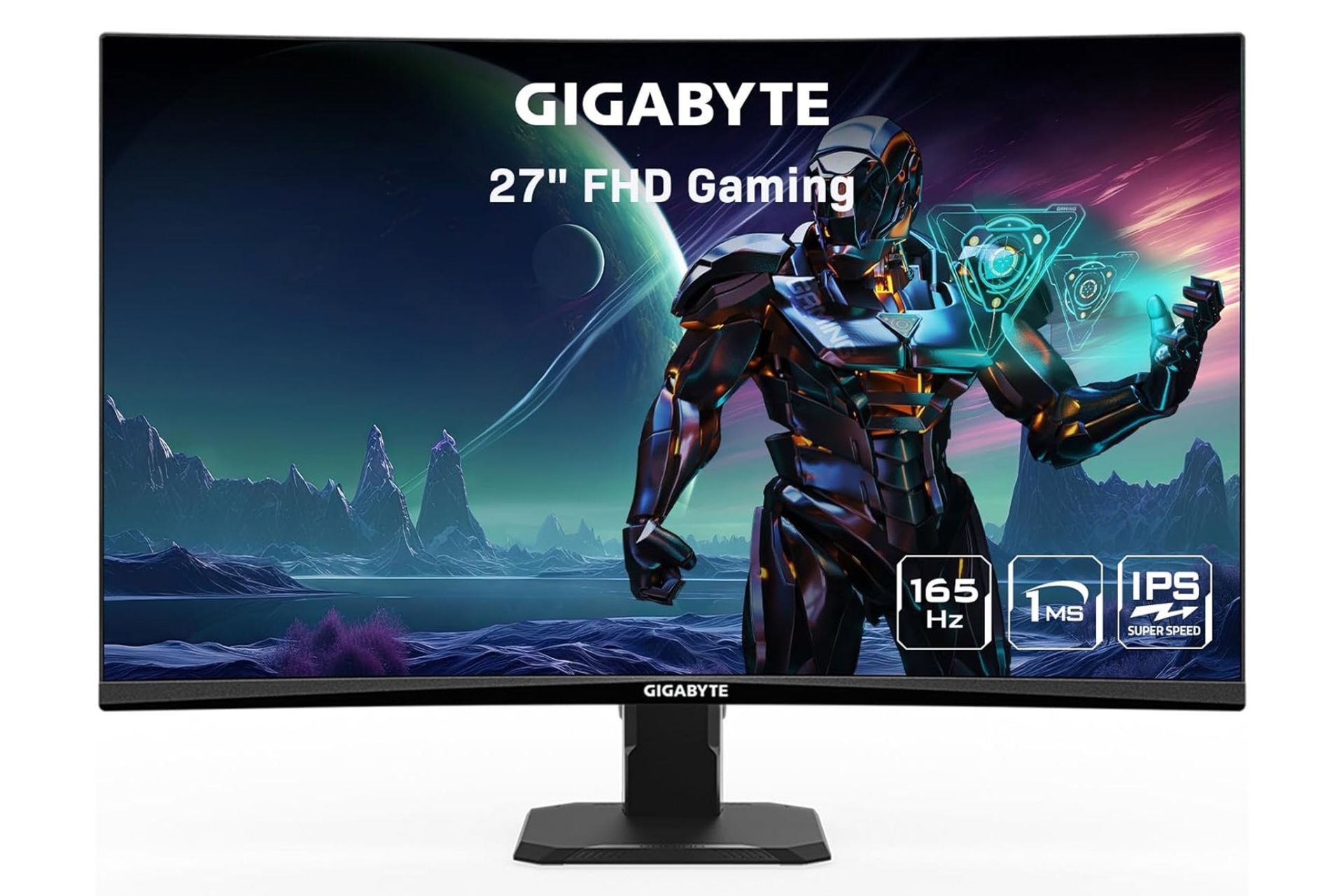 مانیتور گیگابایت 27 اینچ مدل GS27FC نمای جلو