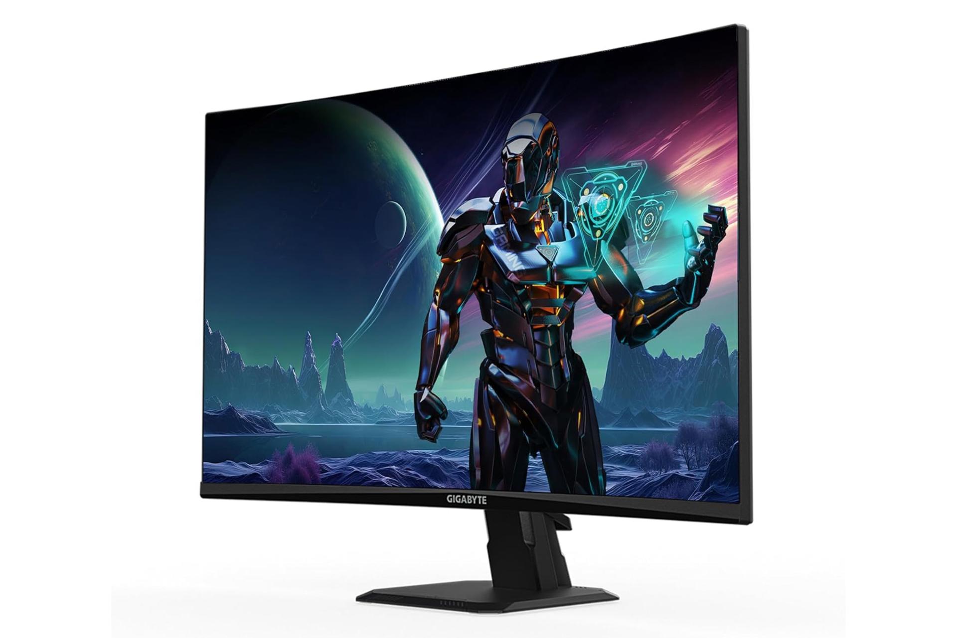 ابعاد مانیتور گیگابایت 27 اینچ مدل GS27FC