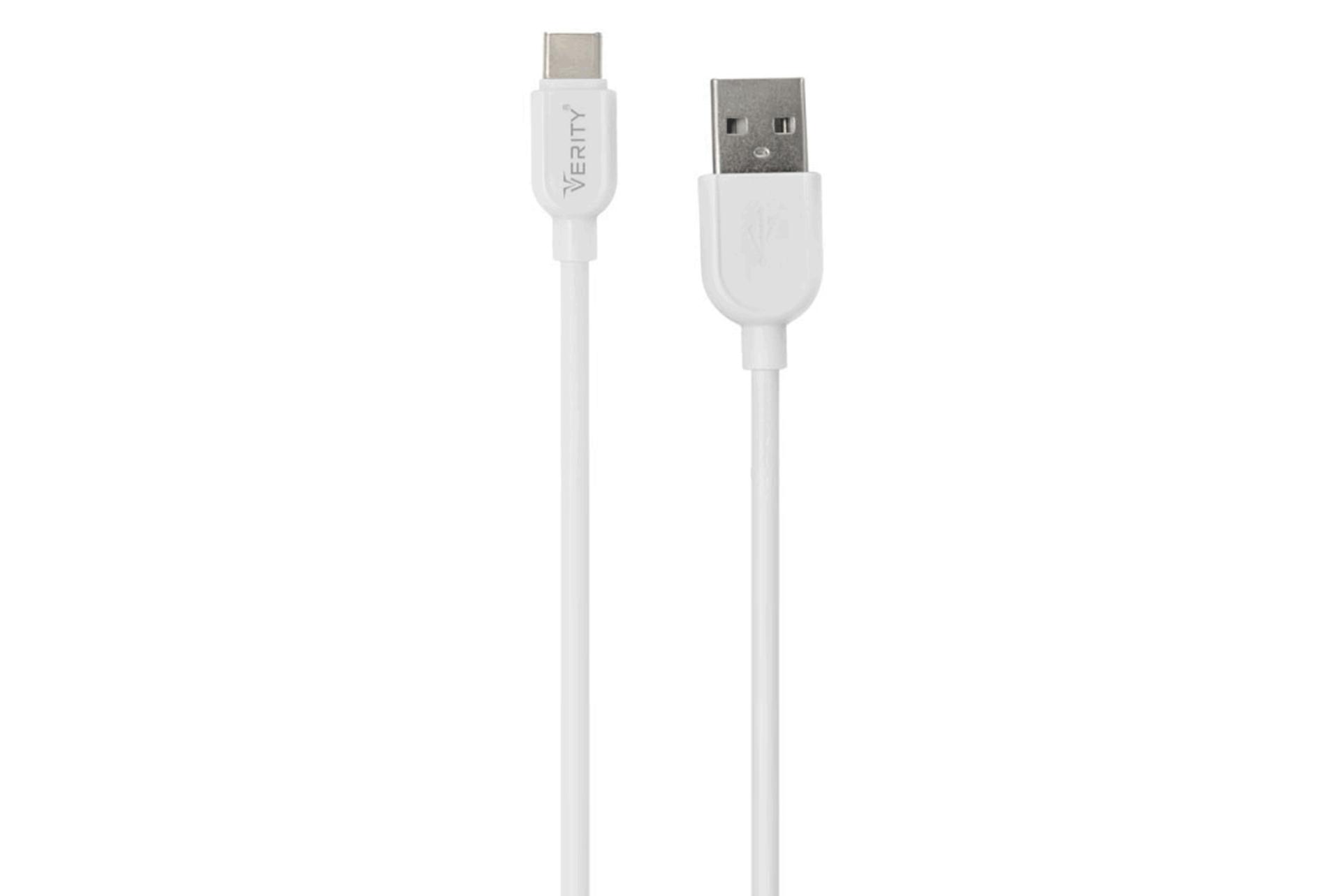 کابل شارژ USB وریتی Type-A به Type-C مدل CB3110T با طول 1 متر