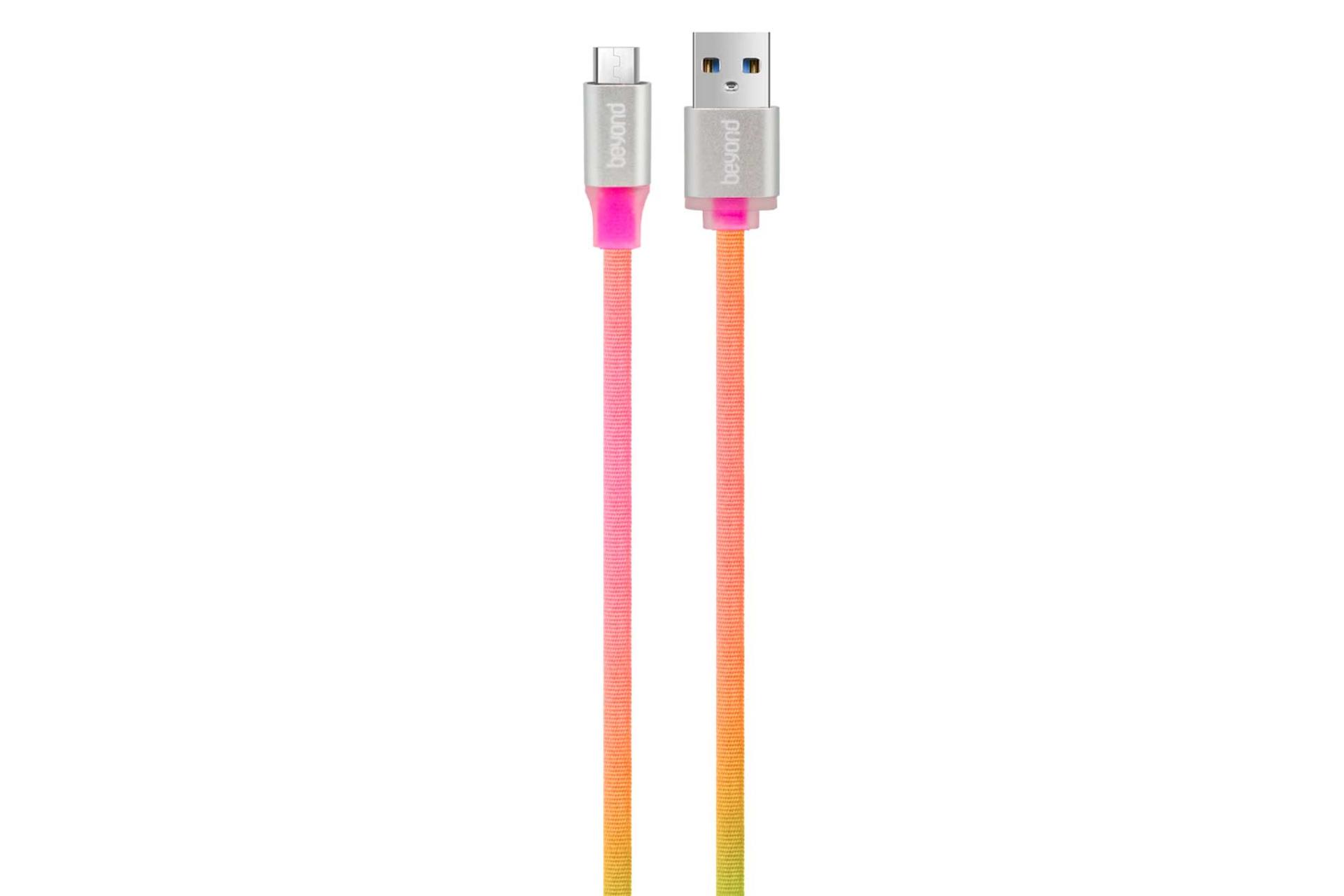 کابل شارژ USB بیاند Type-A به Micro-USB مدل BA-519 با طول 1 متر