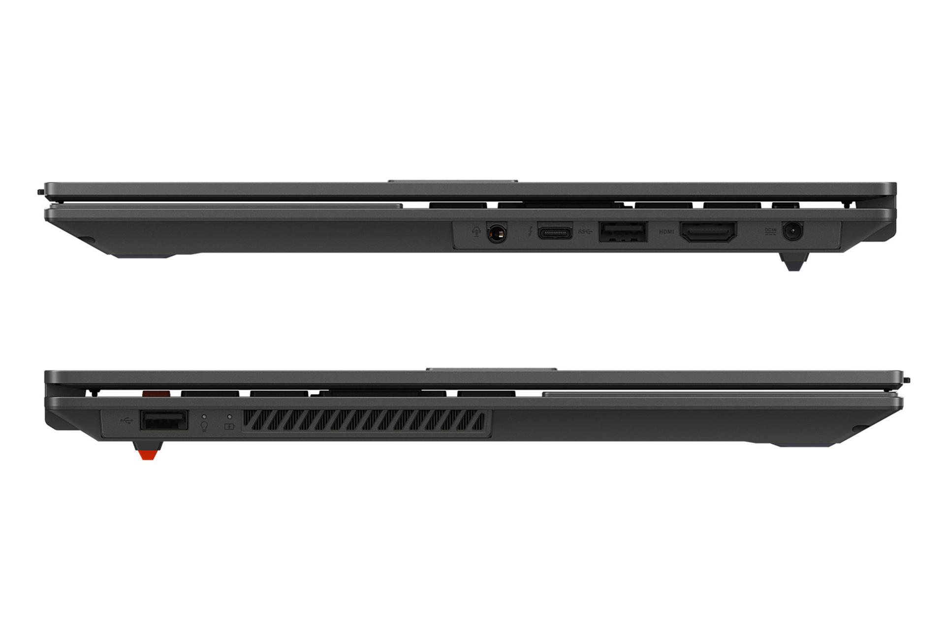 لپ تاپ ایسوس ASUS Vivobook S 15 OLED K5504VA نمای درگاه ها