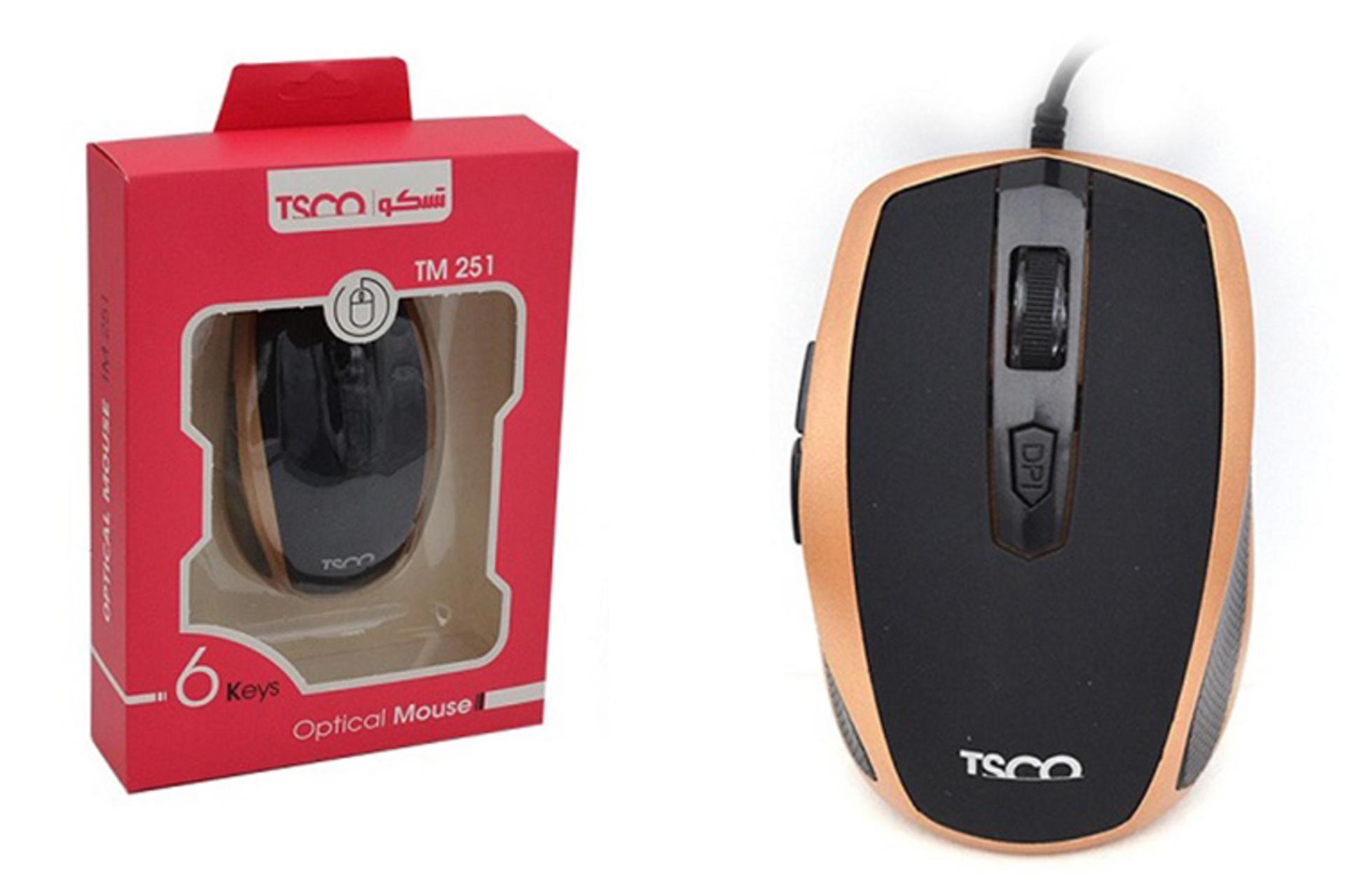 جعبه ماوس تسکو TSCO TM 251