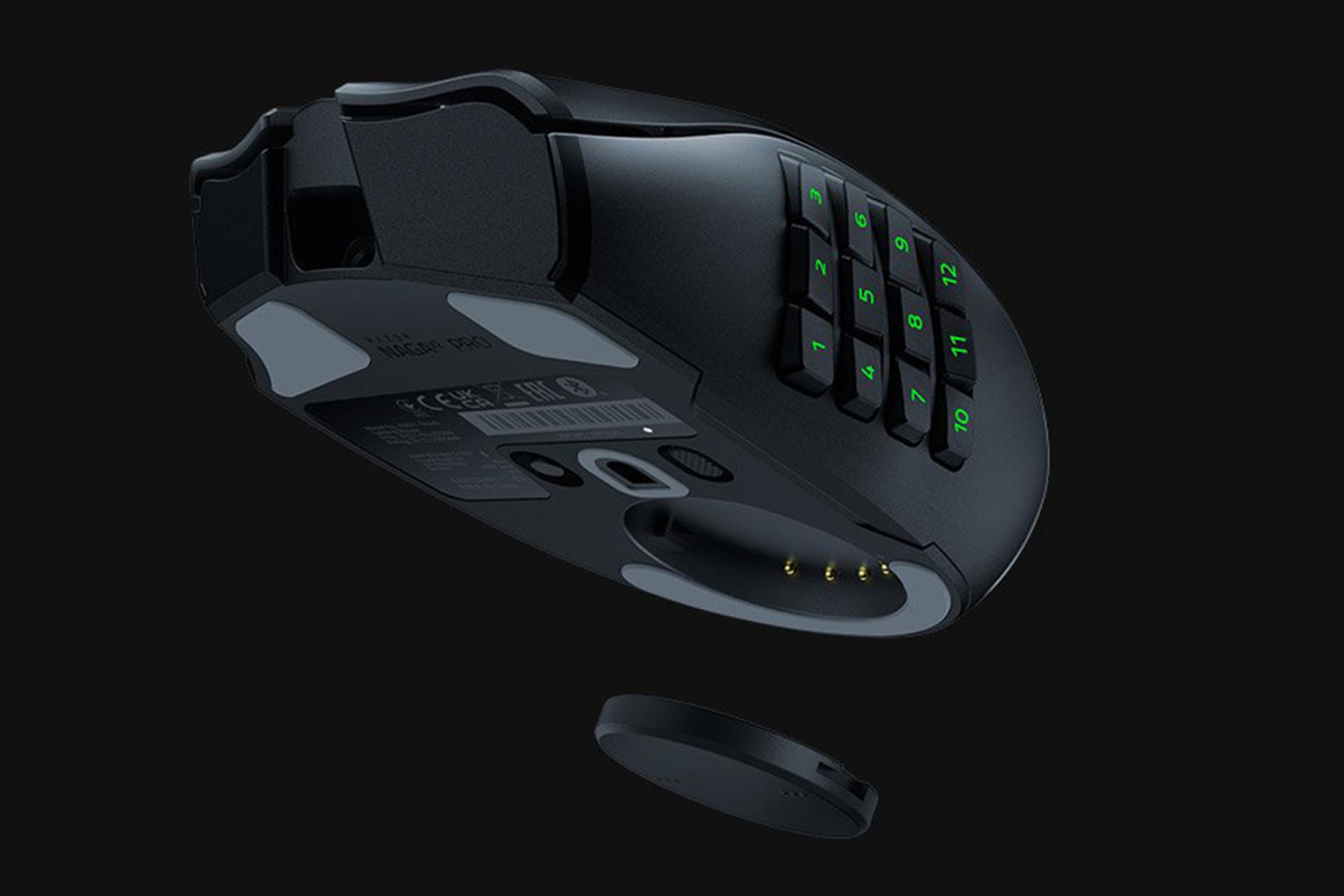 نمای کناری ماوس ریزر Razer NAGA V2 PRO