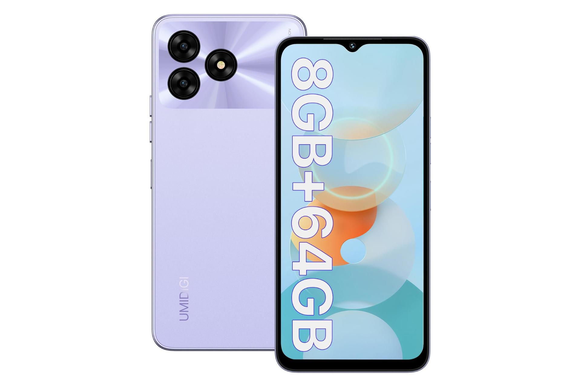 گوشی اومی دیجی UMIDIGI G5A بنفش