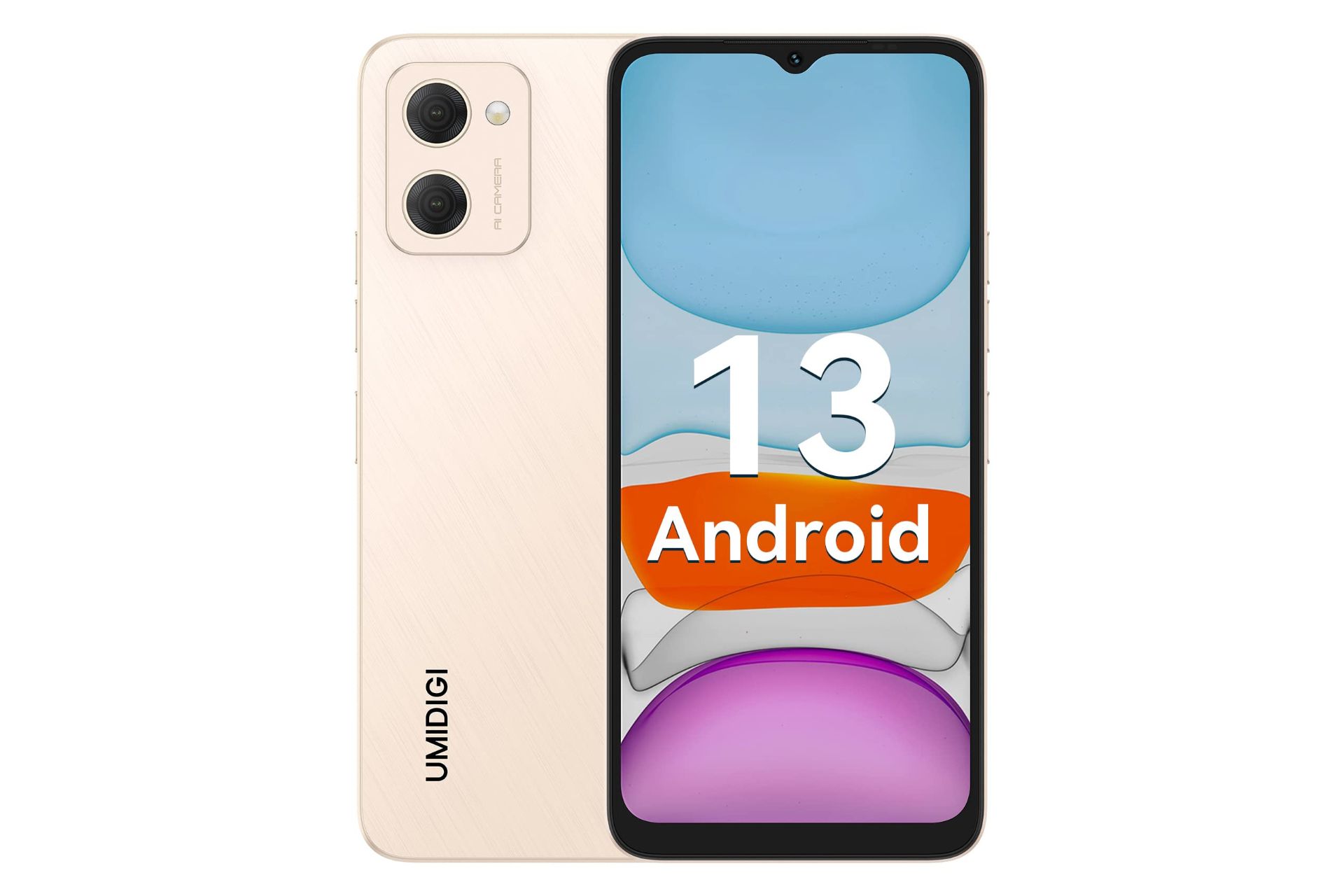 گوشی اومی دیجی UMIDIGI G2 طلایی