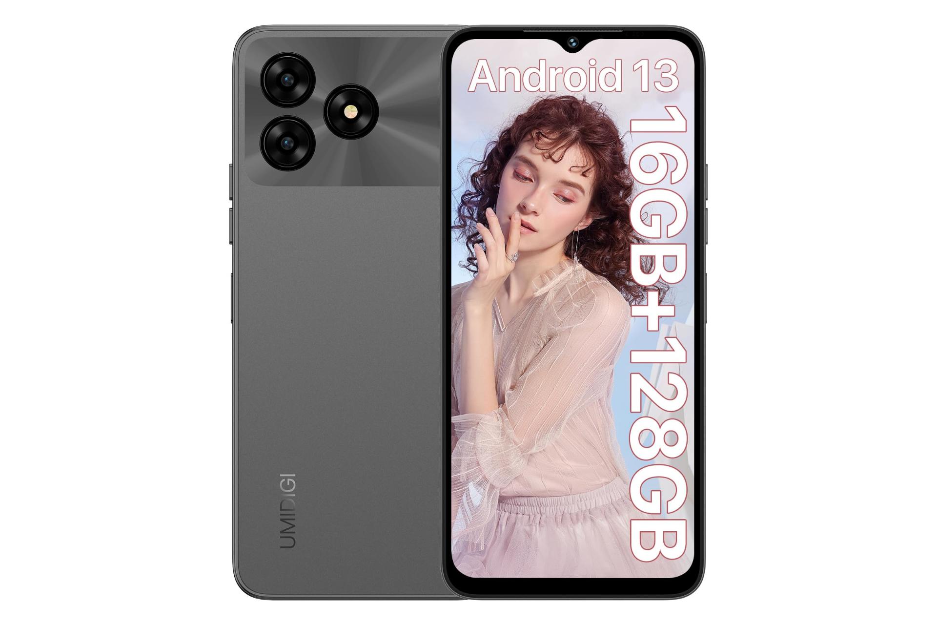 گوشی اومی دیجی UMIDIGI G5 خاکستری تیره
