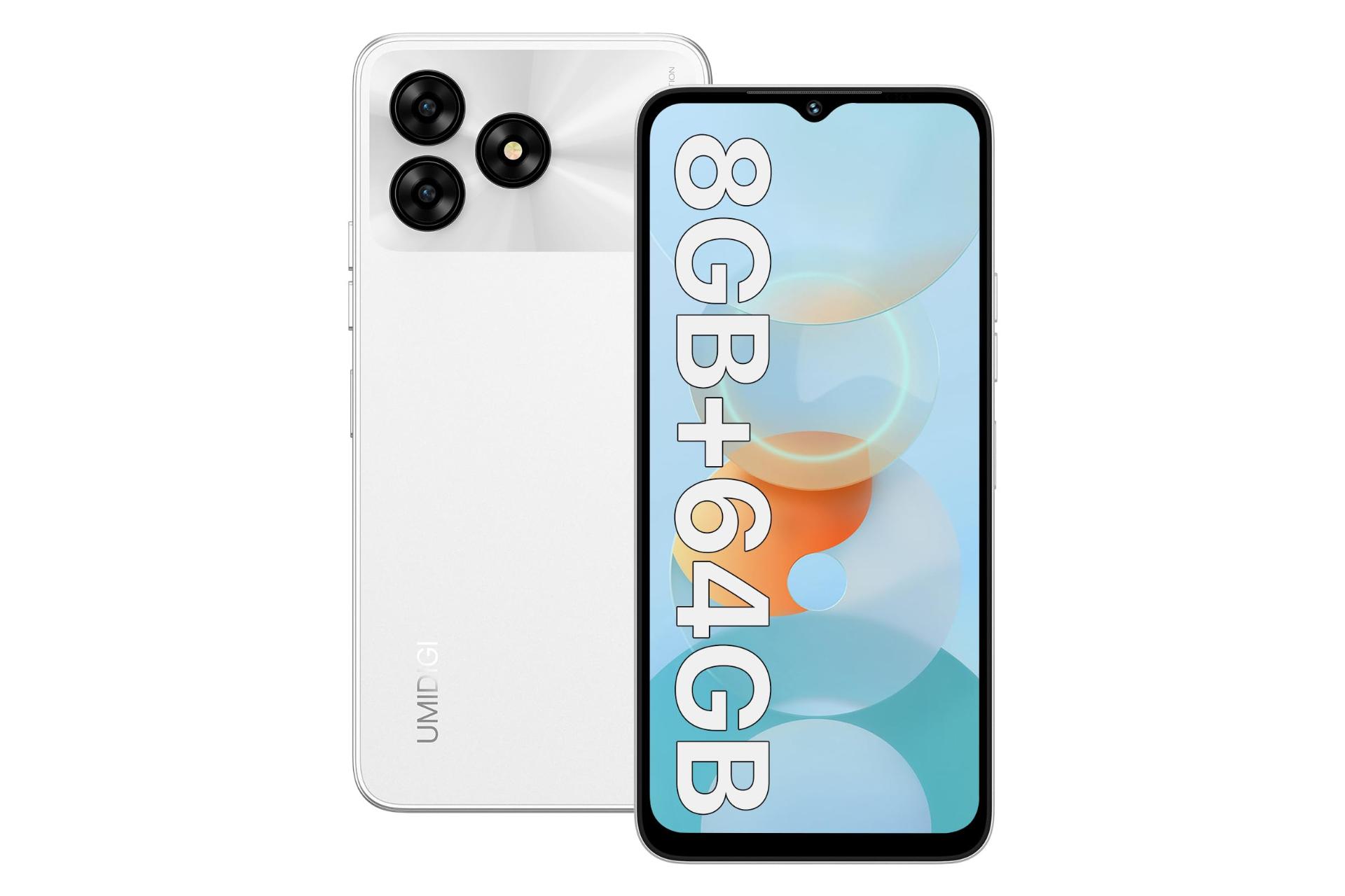 گوشی اومی دیجی UMIDIGI G5A سفید